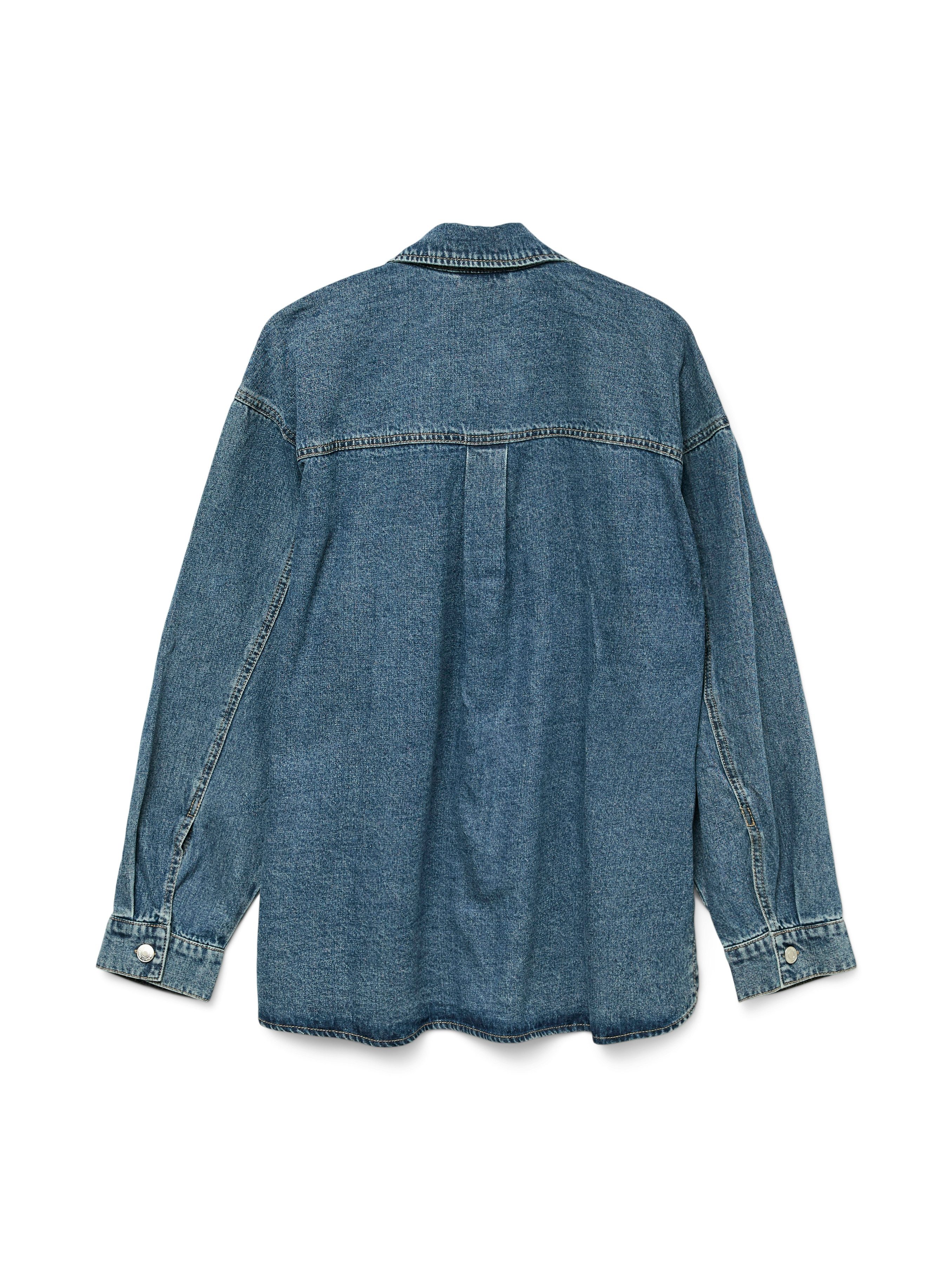 Vero Moda Jeans blouse VMJENNIE LS OVERSIZE DENIM SHIRT GA NOOS