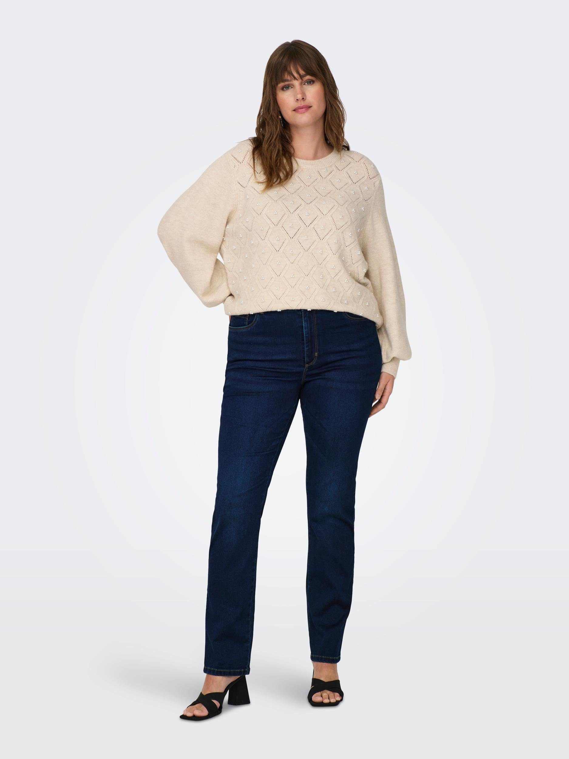 ONLY CARMAKOMA High-waist jeans CARAUGUSTA HW STRAIGHT DNM BJ61-2 NOOS