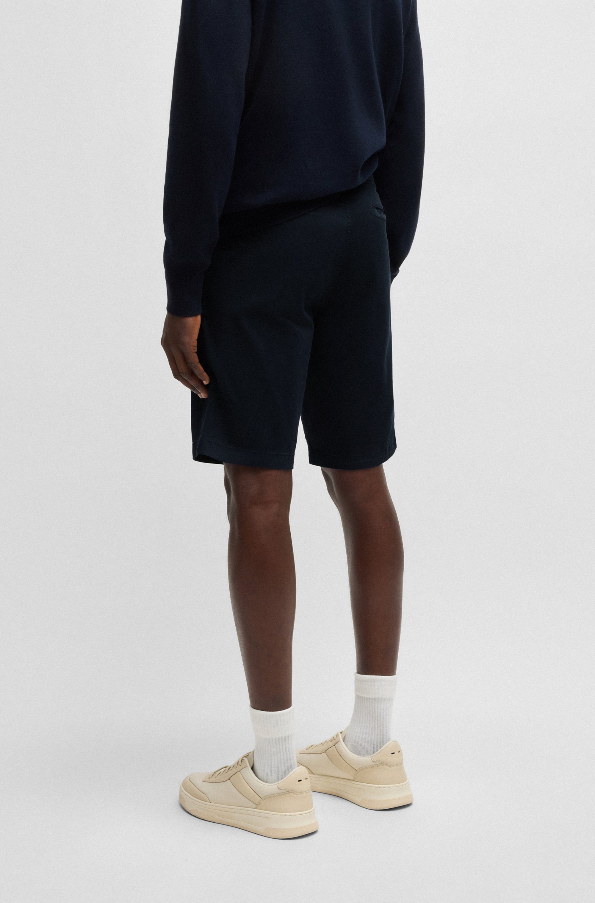Boss Orange Chino-short Slim Shorts in moderne pasvorm