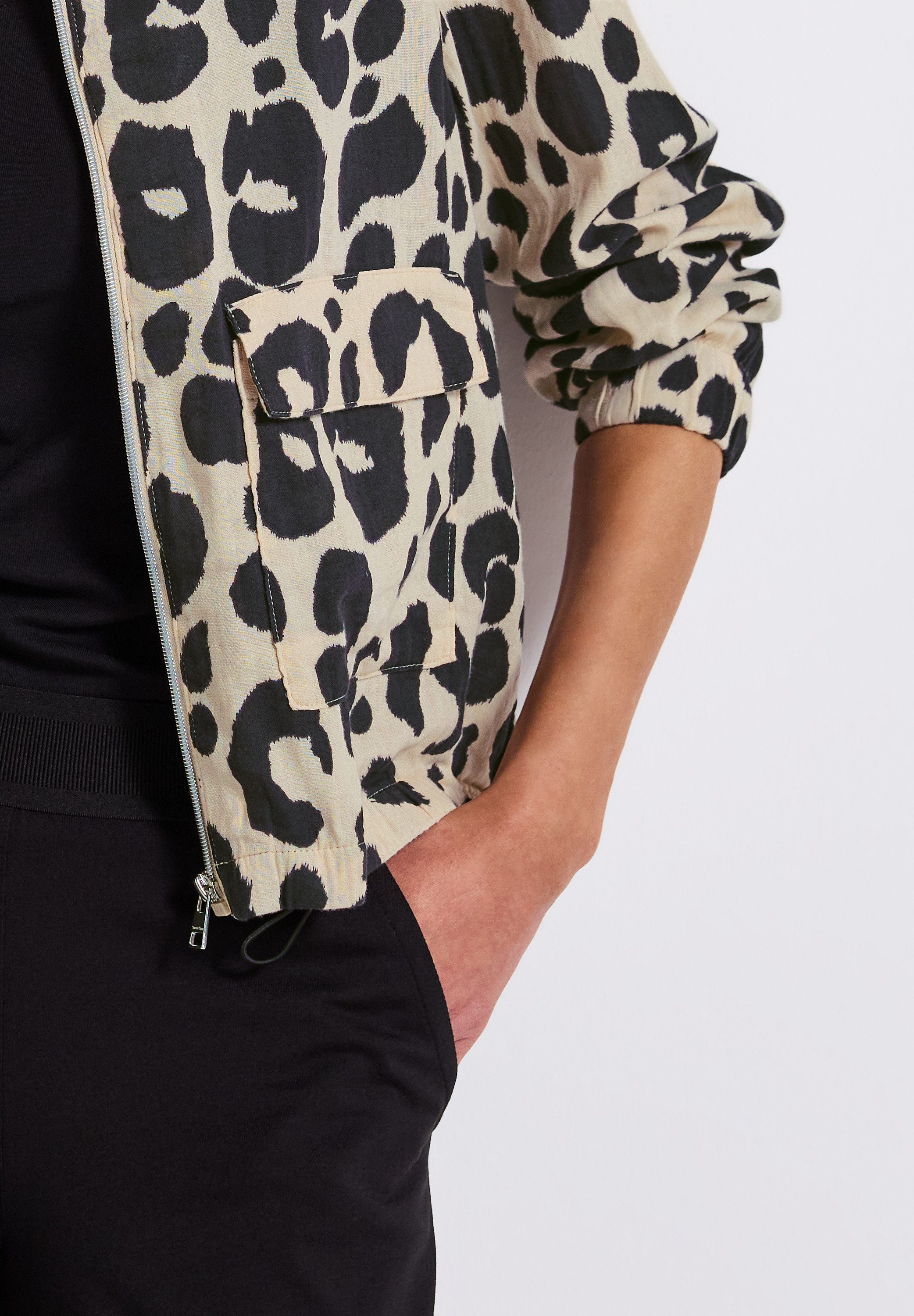STREET ONE Blouson met animal-print