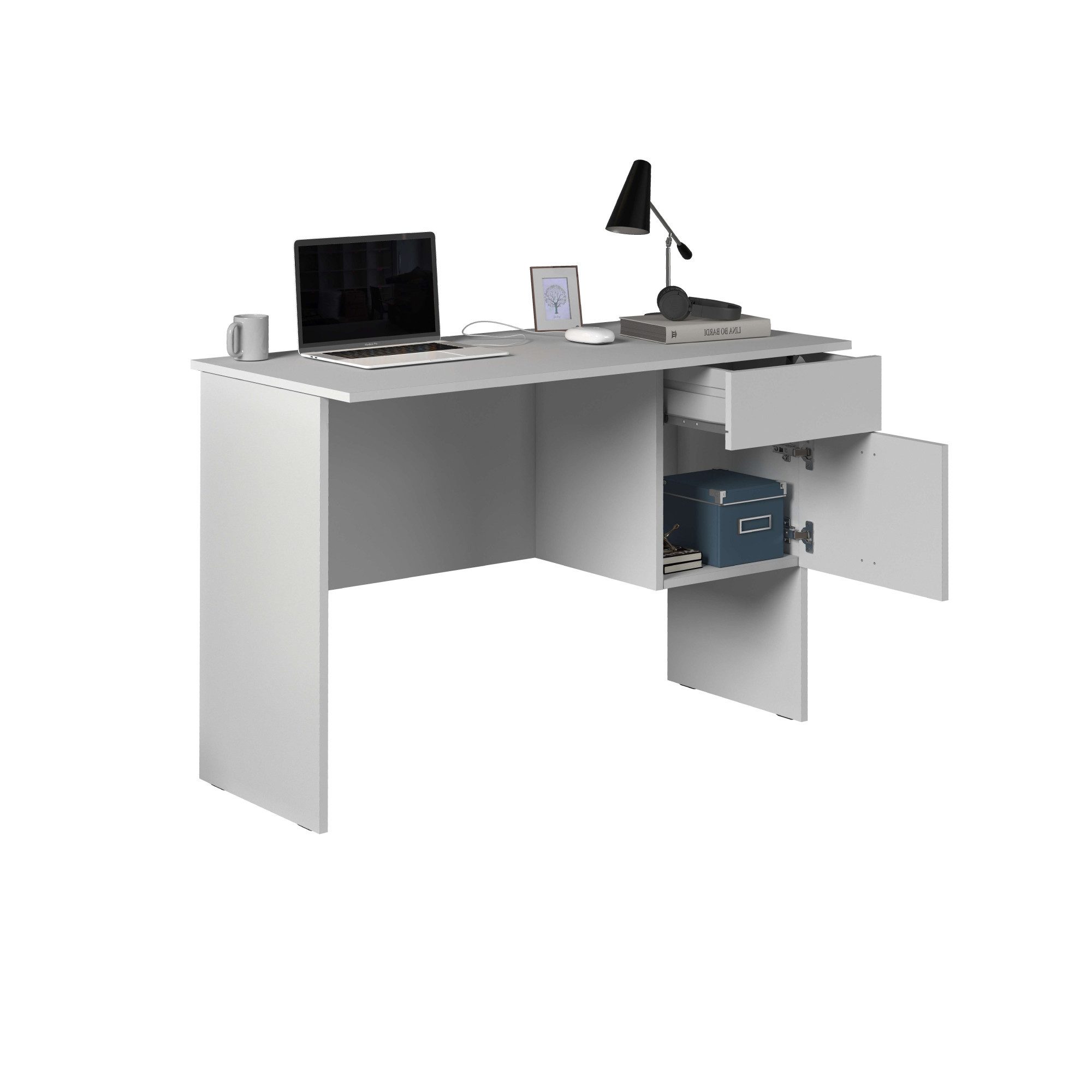 INOSIGN Bureau Essential, Bureau, kleine computertisch, bureautafel voor kantoor (1 stuk)