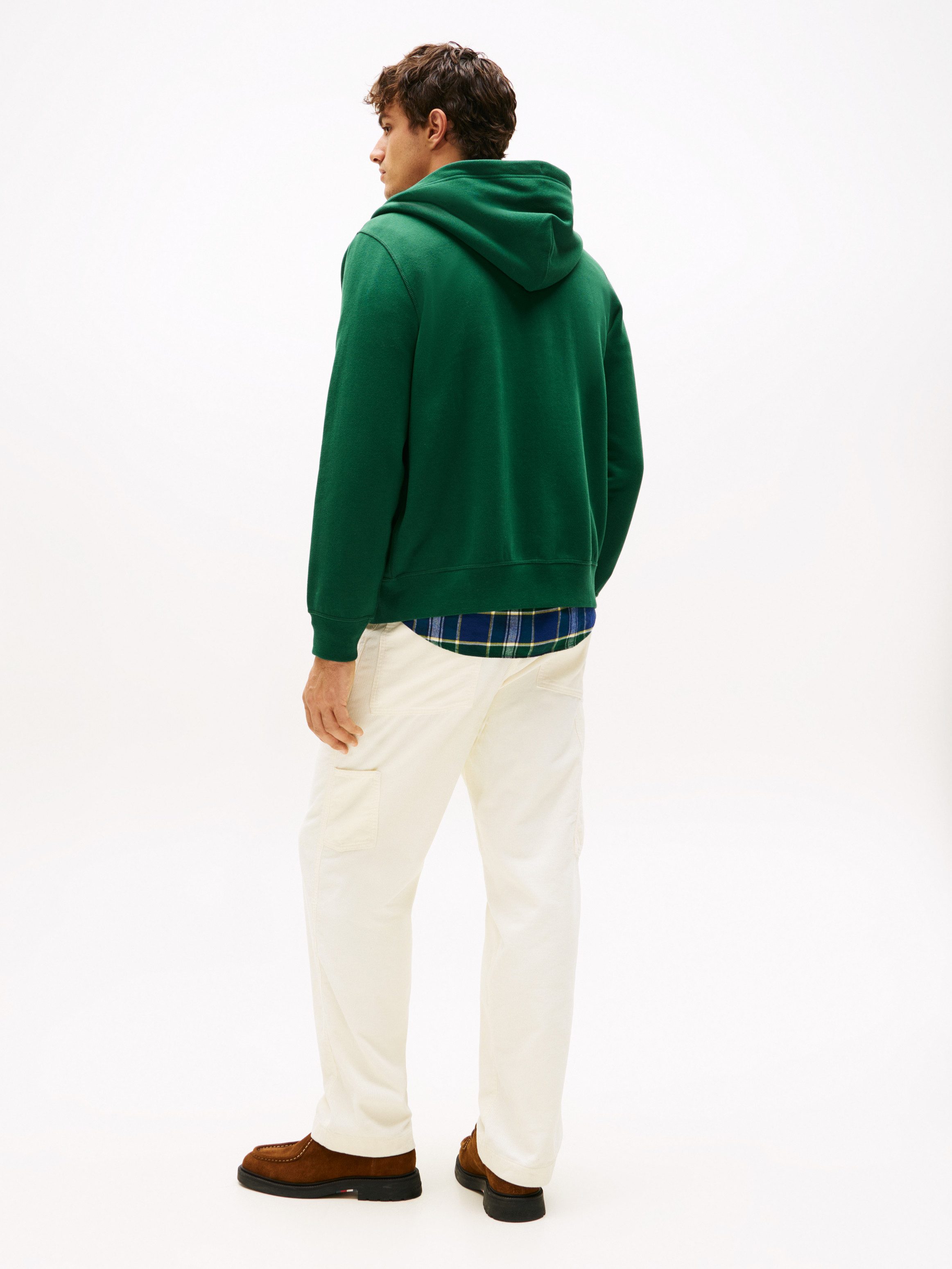 Tommy Hilfiger Capuchonsweatvest ESSENTIAL FLEECE ZIP THROUGH