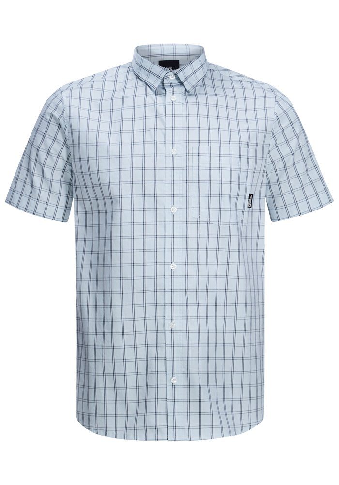 Jack Wolfskin Overhemd met korte mouwen HOT SPRINGS SHIRT M