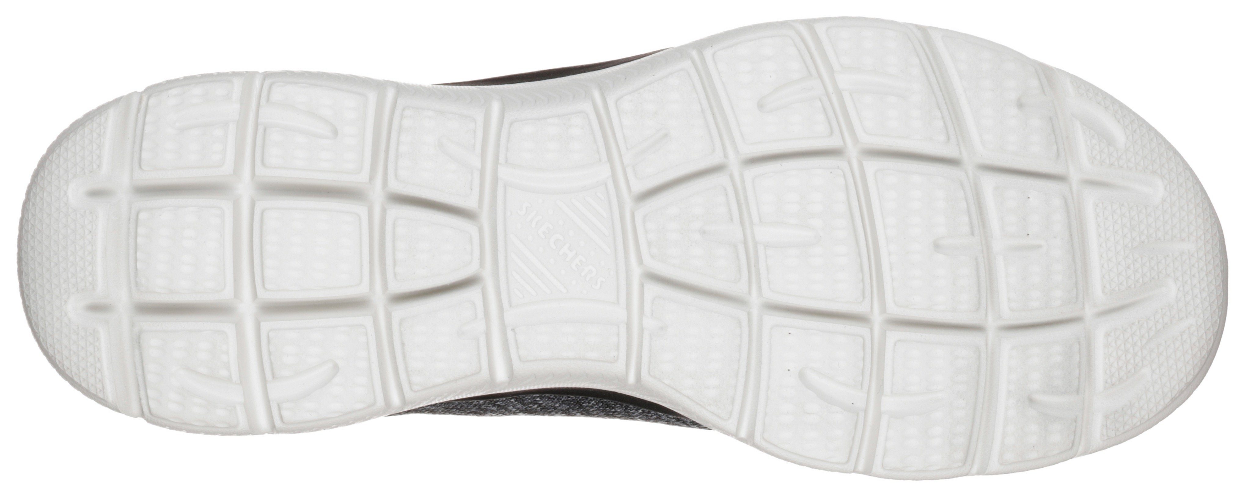 Skechers Slip-on sneakers Summits Slipper, vrijetijdsschoen in comfortabele schoenwijdte