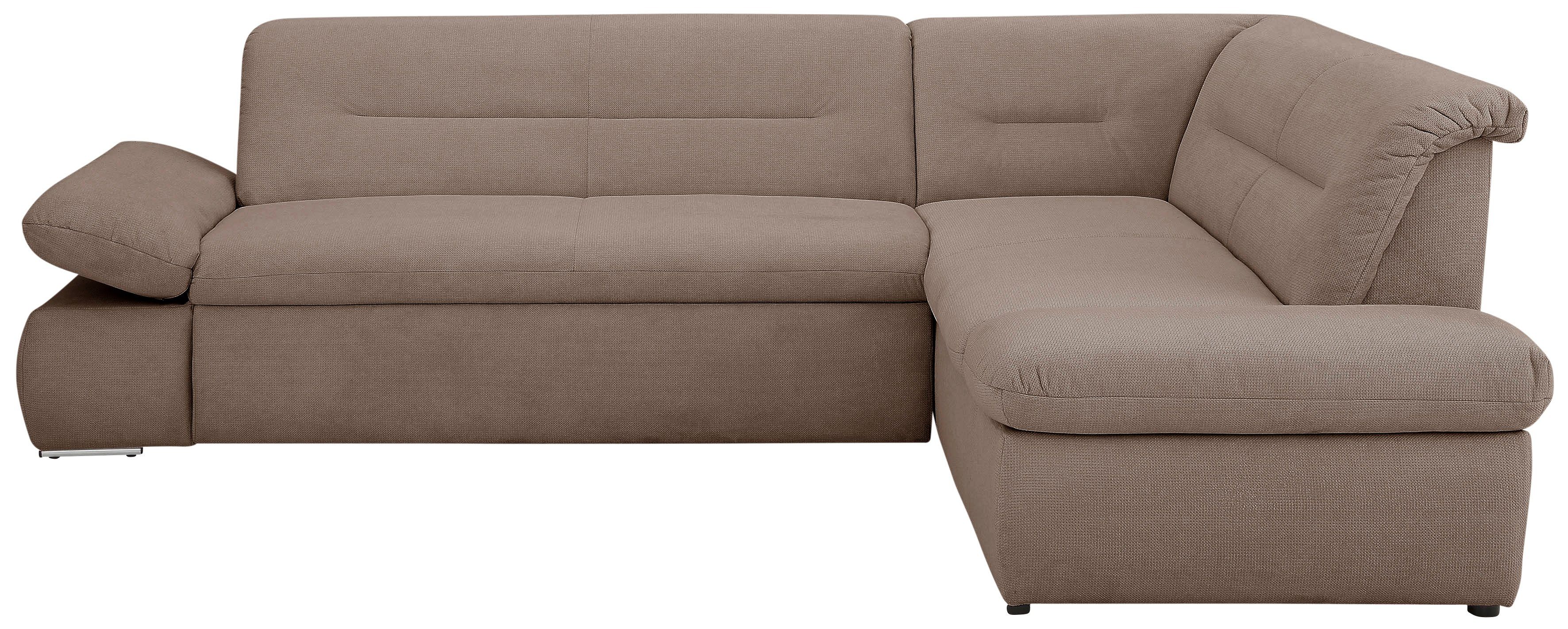 INOSIGN Hoekbank Avesa L-vorm Naar keuze met arm- en slaapfunctie, bxdxh: 275x211x80 cm