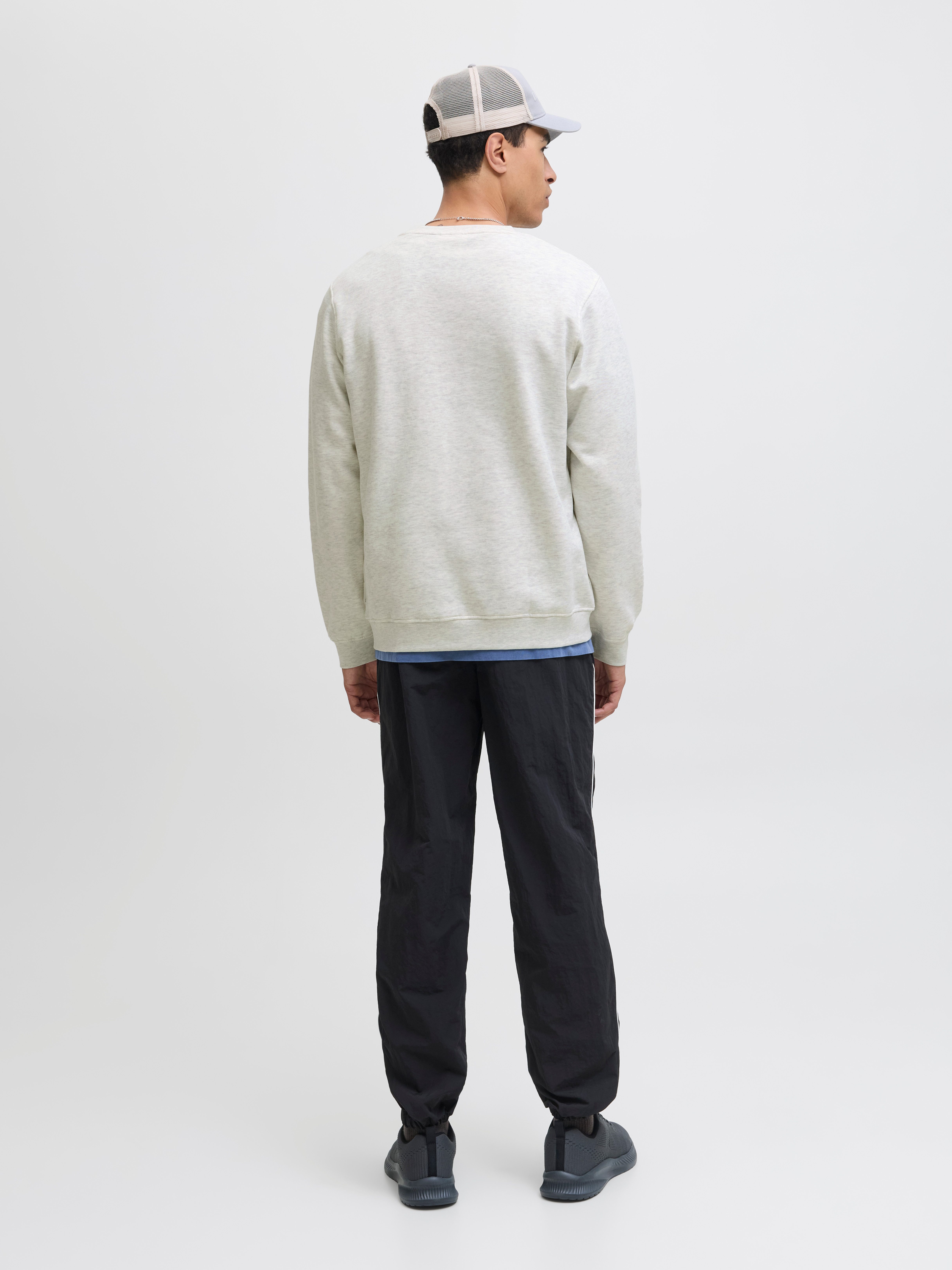 Jack & Jones Sweatshirt JCOTIER PRINT SWEAT CREW NECK