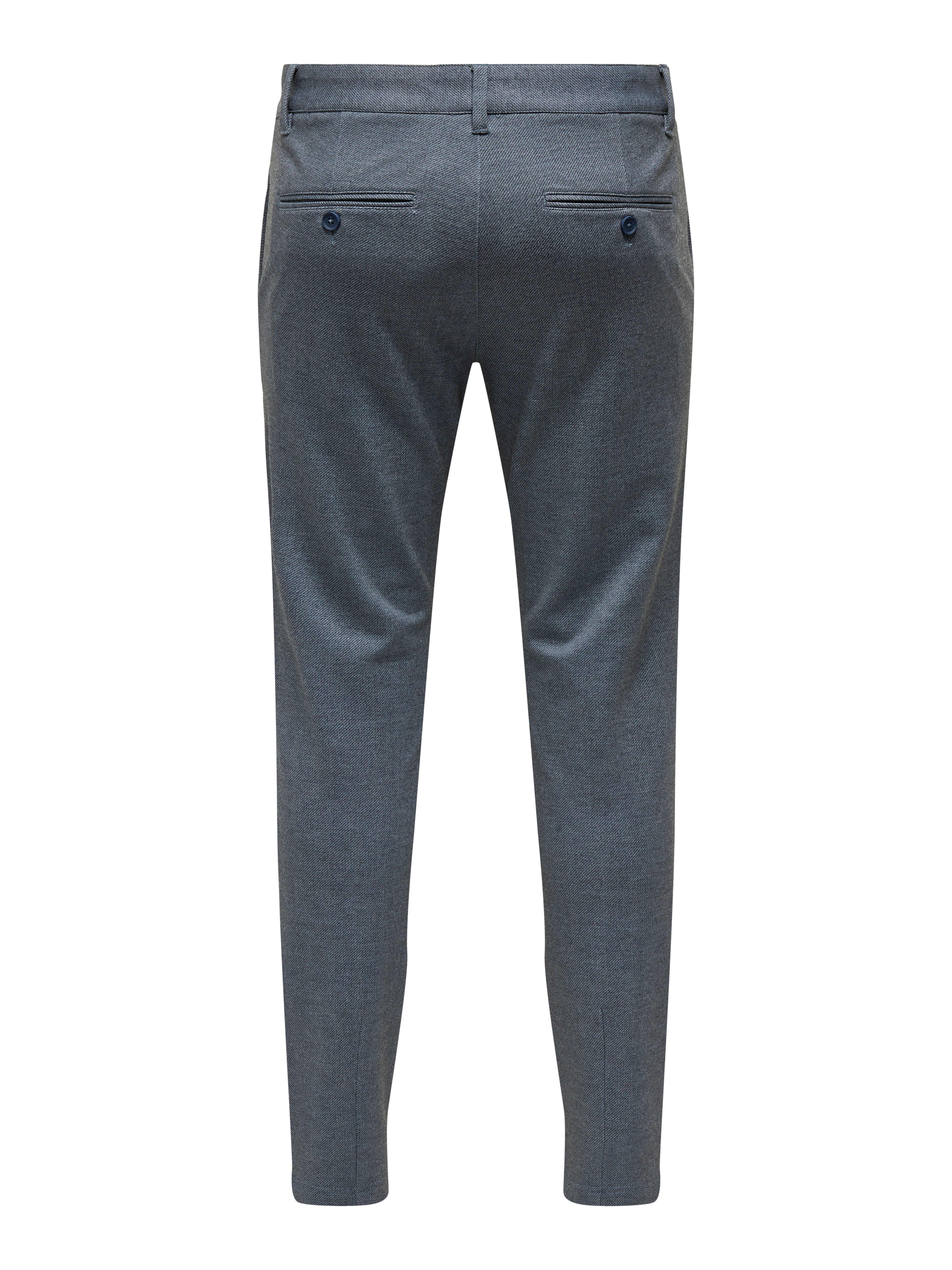 ONLY & SONS Stoffen broek ONSMARK SLIM DITSY 020934 PANT NOOS