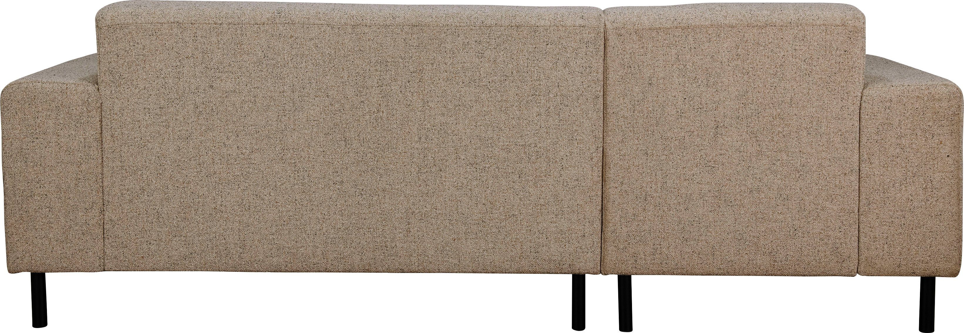 Home affaire Hoekbank ARROS L-vorm met golfondersteuning, afmetingen B/D/H: 235/163/81 cm incl. sierkussens, met recamiere rechts/links bestelbaar, ook in cord