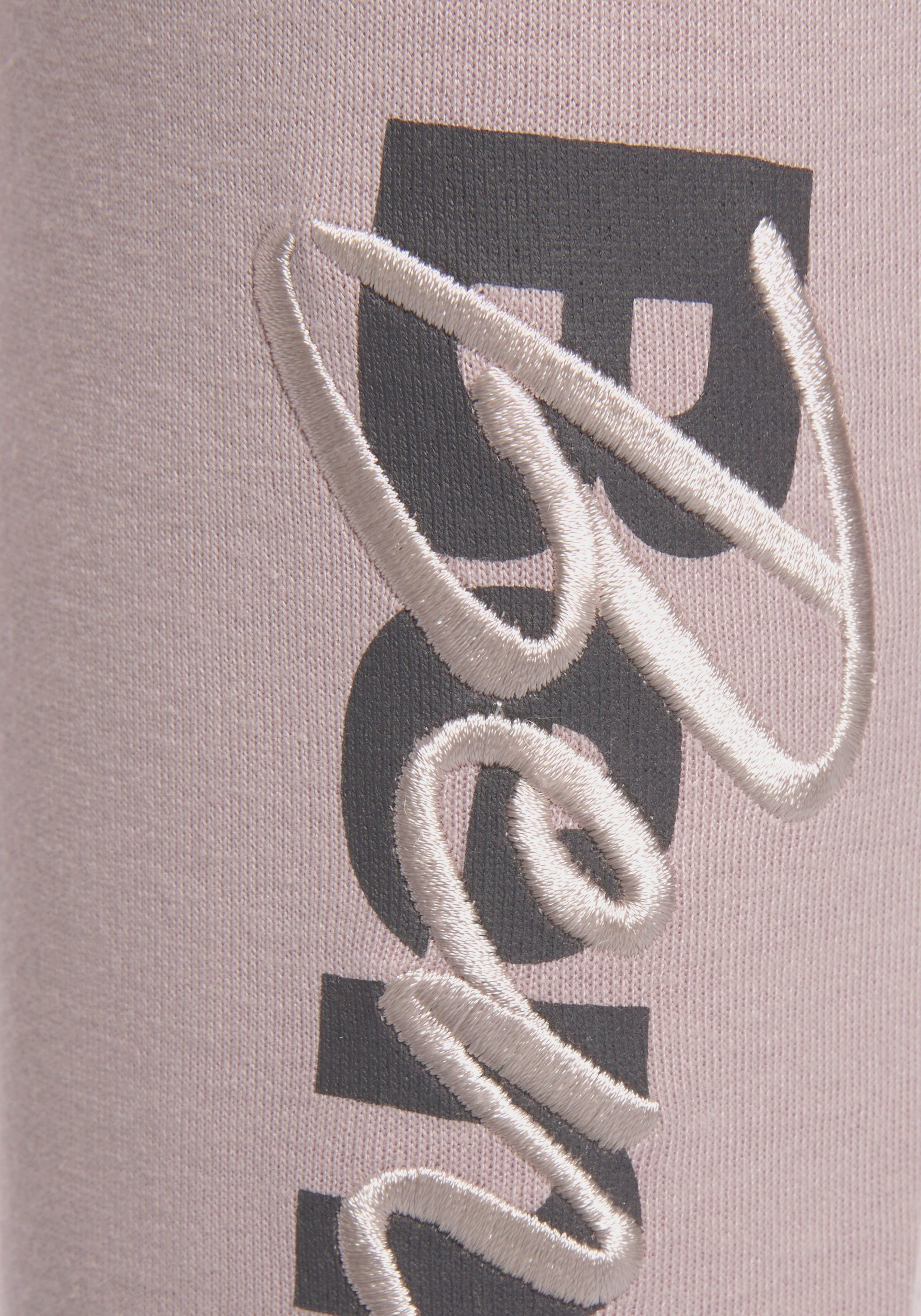 Bench. Loungewear Sweatpants met logoprint en borduurwerk, loungewear