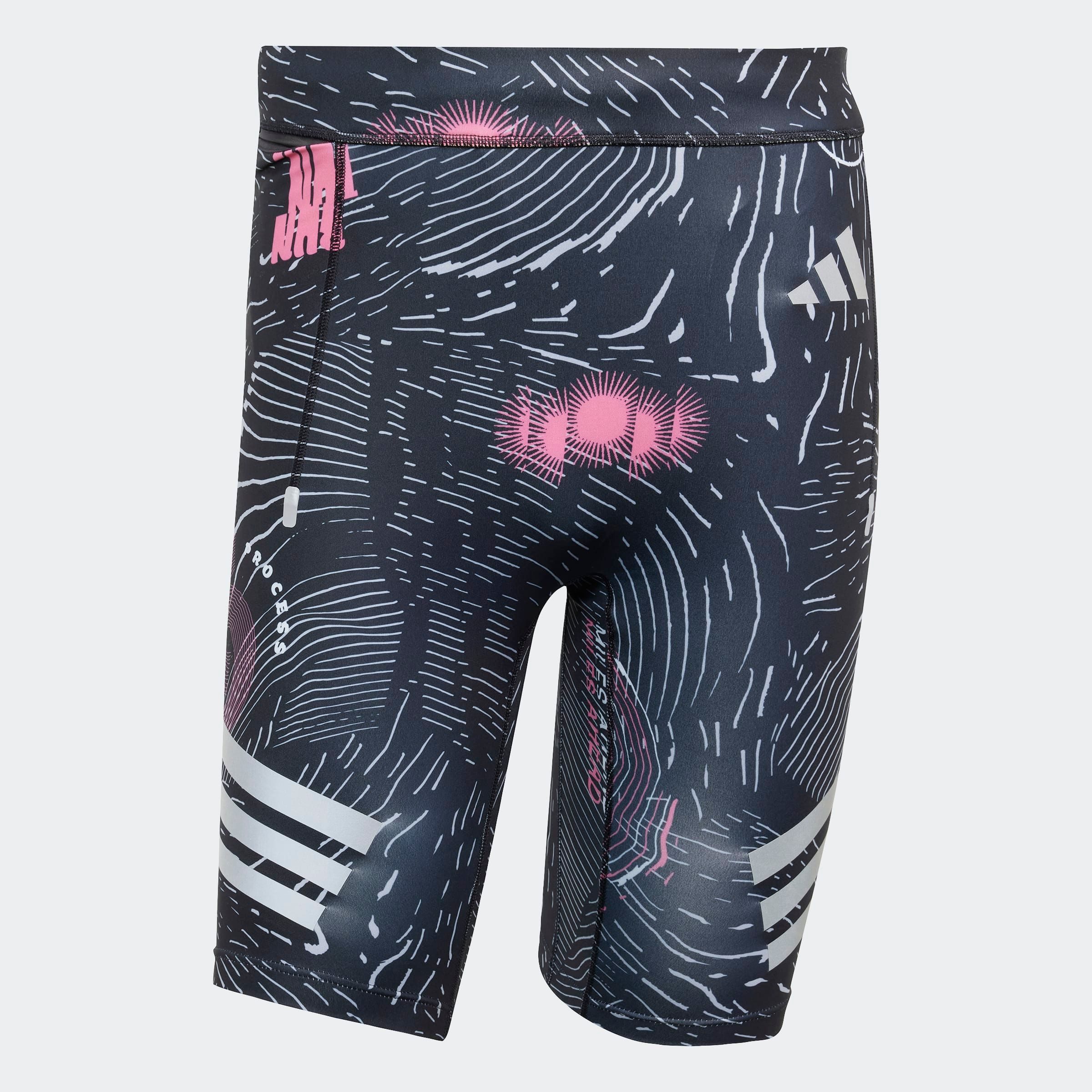 adidas Performance Runningshort BTN BIKER TIG M (1-delig)