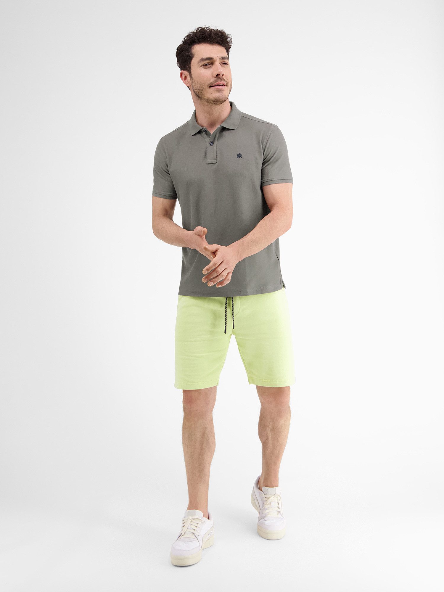 Lerros Poloshirt LERROS klassieke polostijl in *Cool & Dry* piquékwaliteit