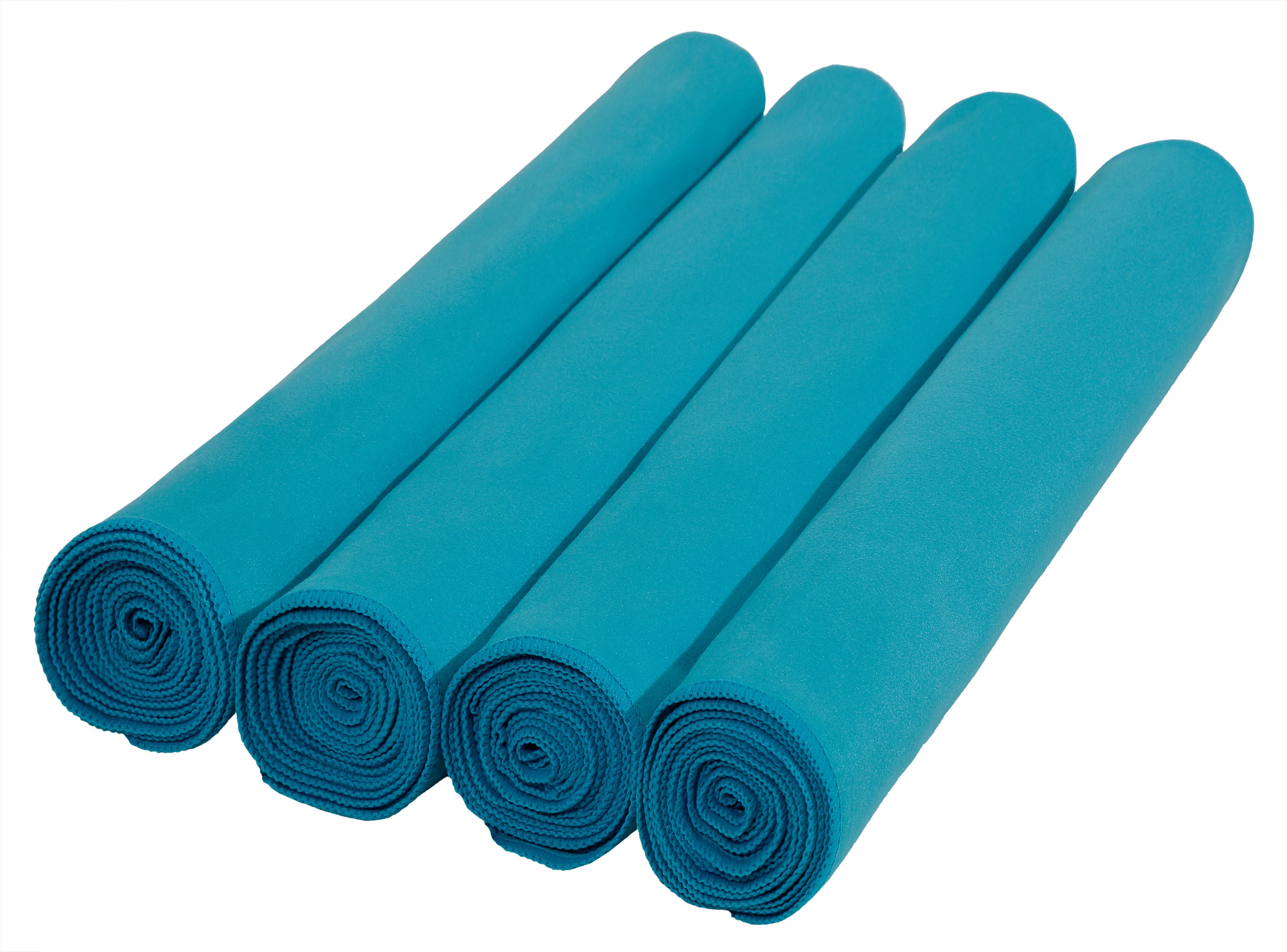 my home Reishanddoek Xavi, 4 x 100x200cm ideaal als sporthanddoek, reis handdoek als serie en set, zeer licht, compact, sneldrogend, microvezel (4 stuks)
