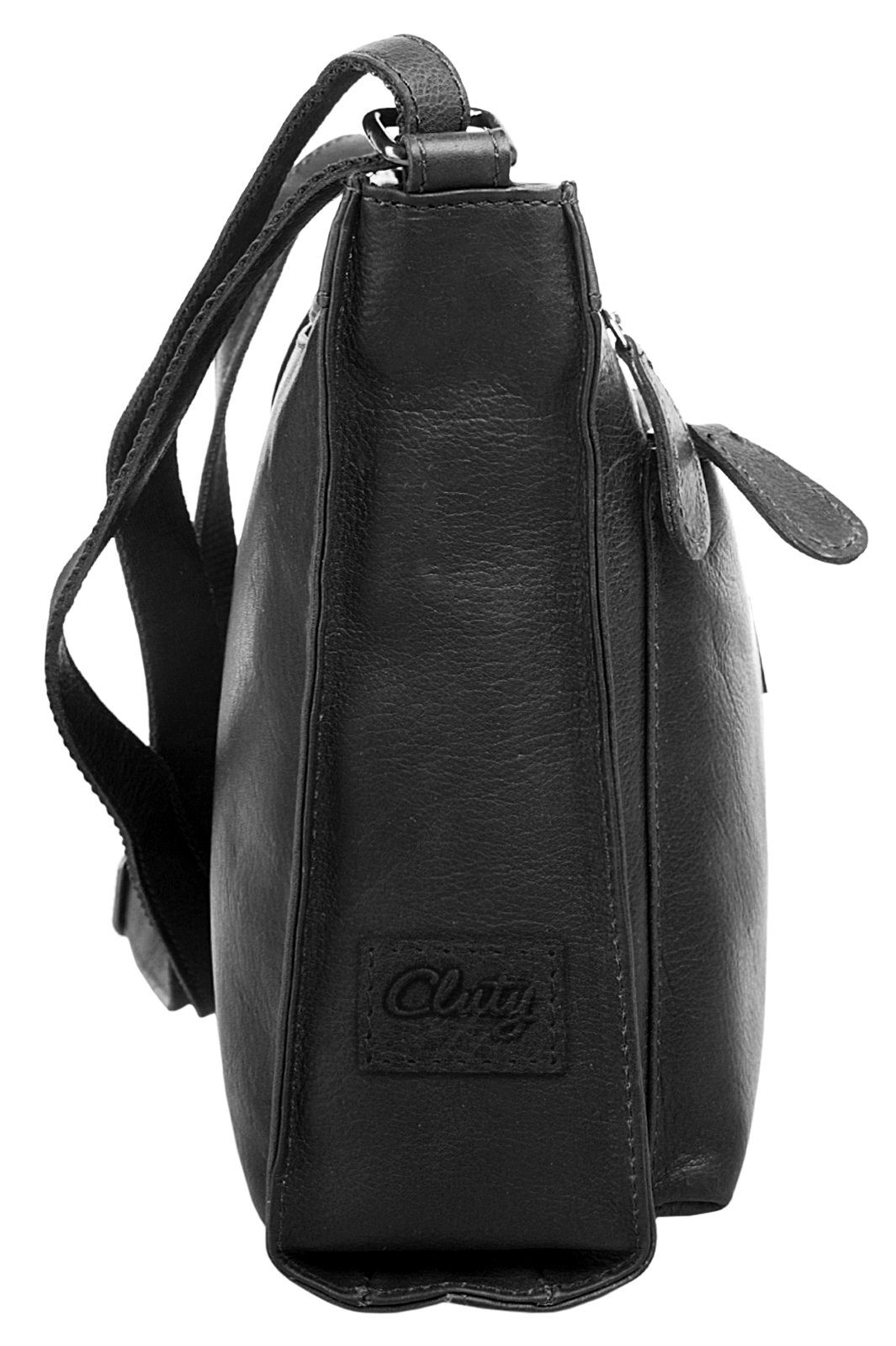 Cluty Schoudertas echt leder