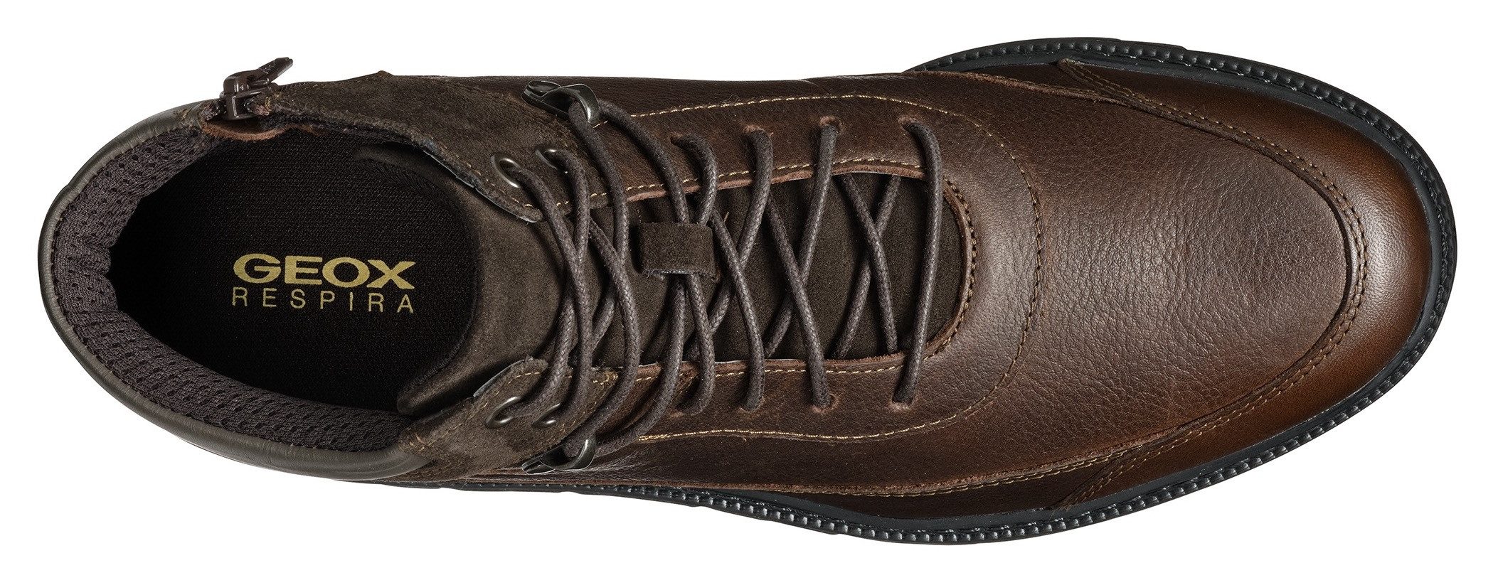 Geox Veterschoenen U GHIACCIAIO A Worker boots, veterschoenen, casual laarzen met doorlopende zool
