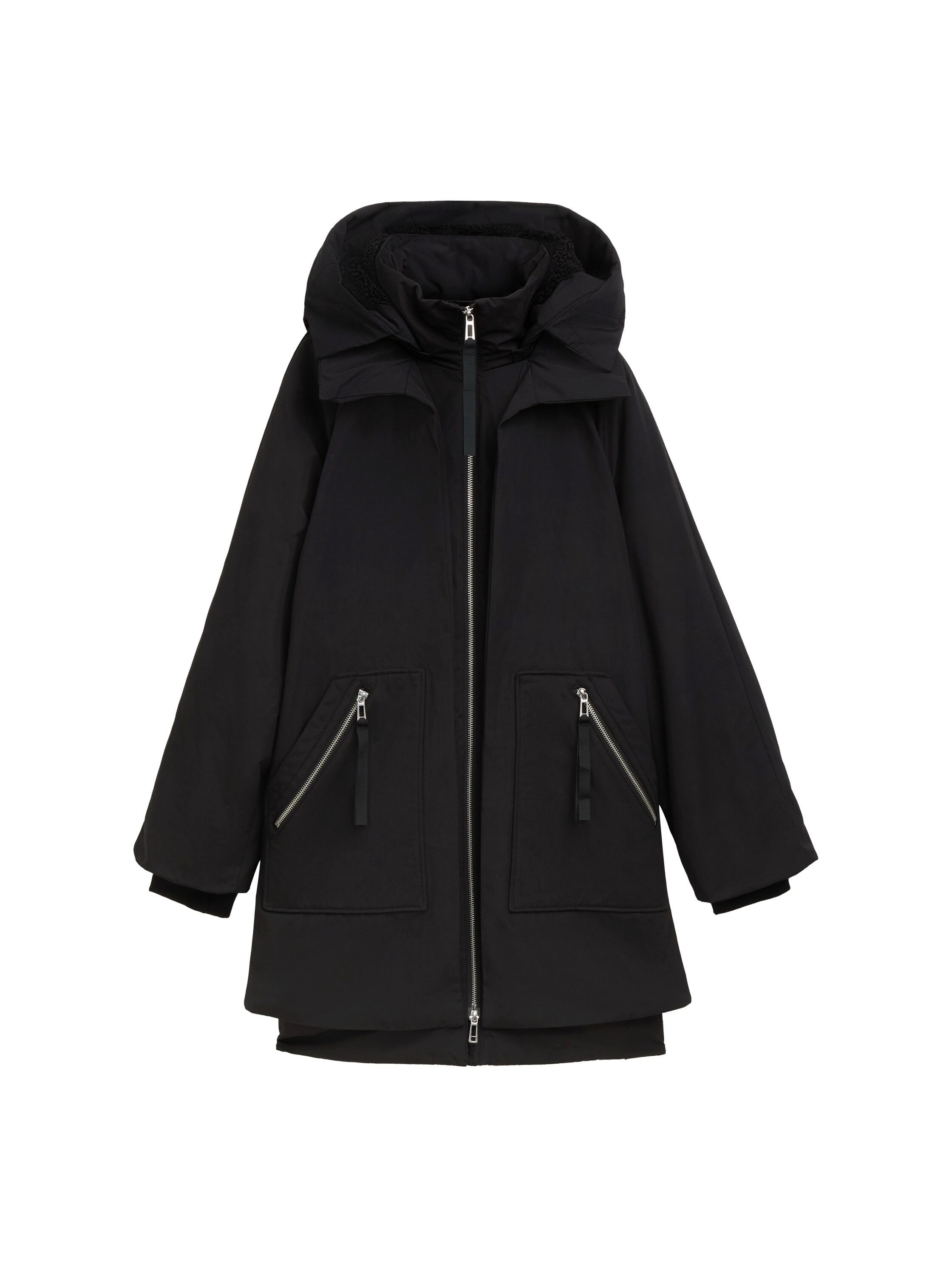 Tom Tailor Denim Winterjack met een capuchon