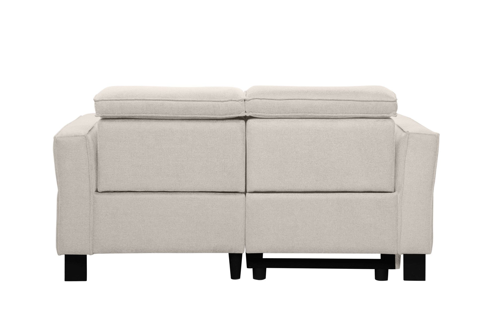 Places of Style 2-zitsbank Carpari, 162 cm, met handmatige of elektrische relaxfunctie