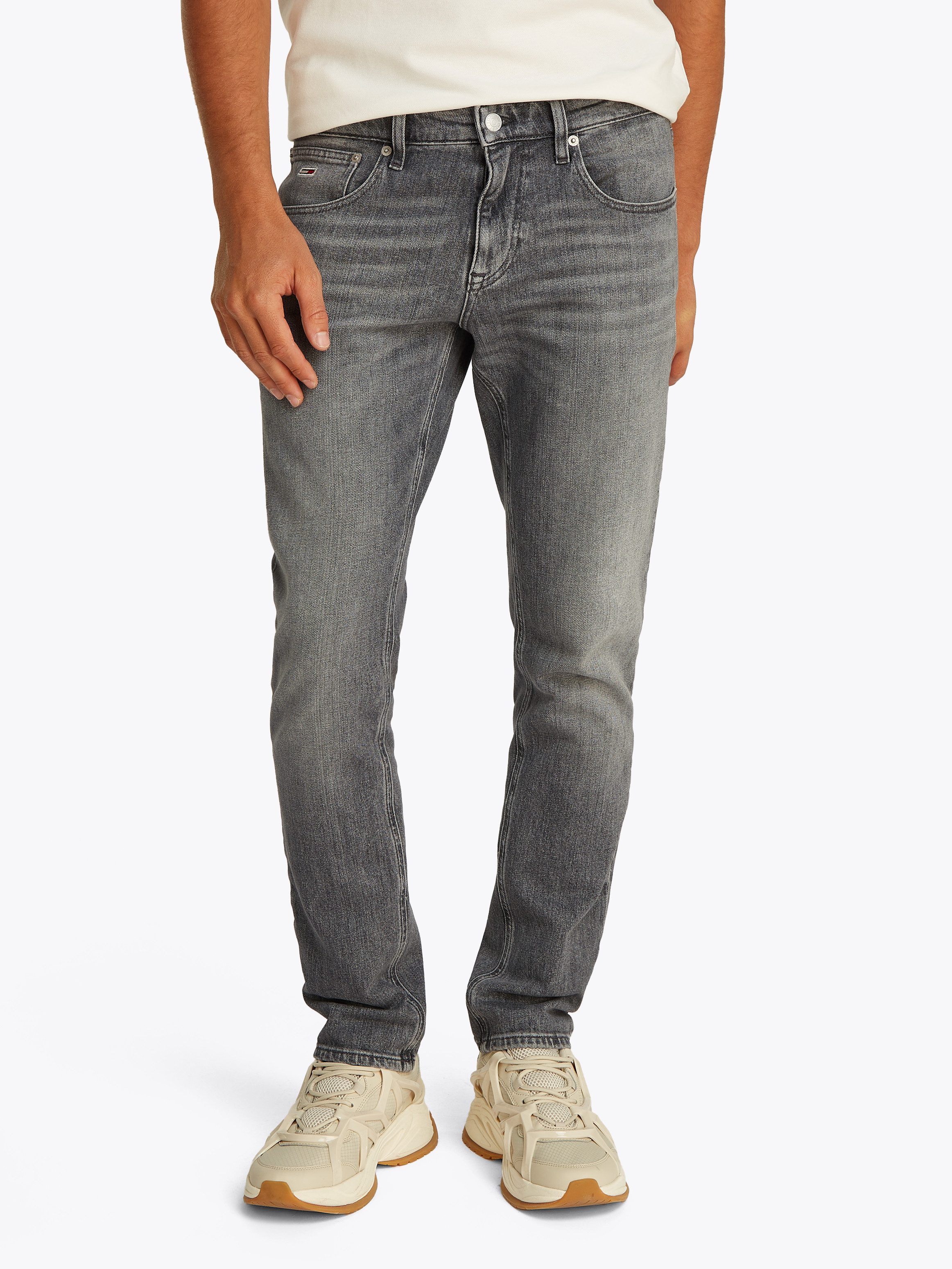 TOMMY JEANS Regular fit jeans SCANTON SLIM BI0177 heren heren spijkerbroek maat 33 blauw
