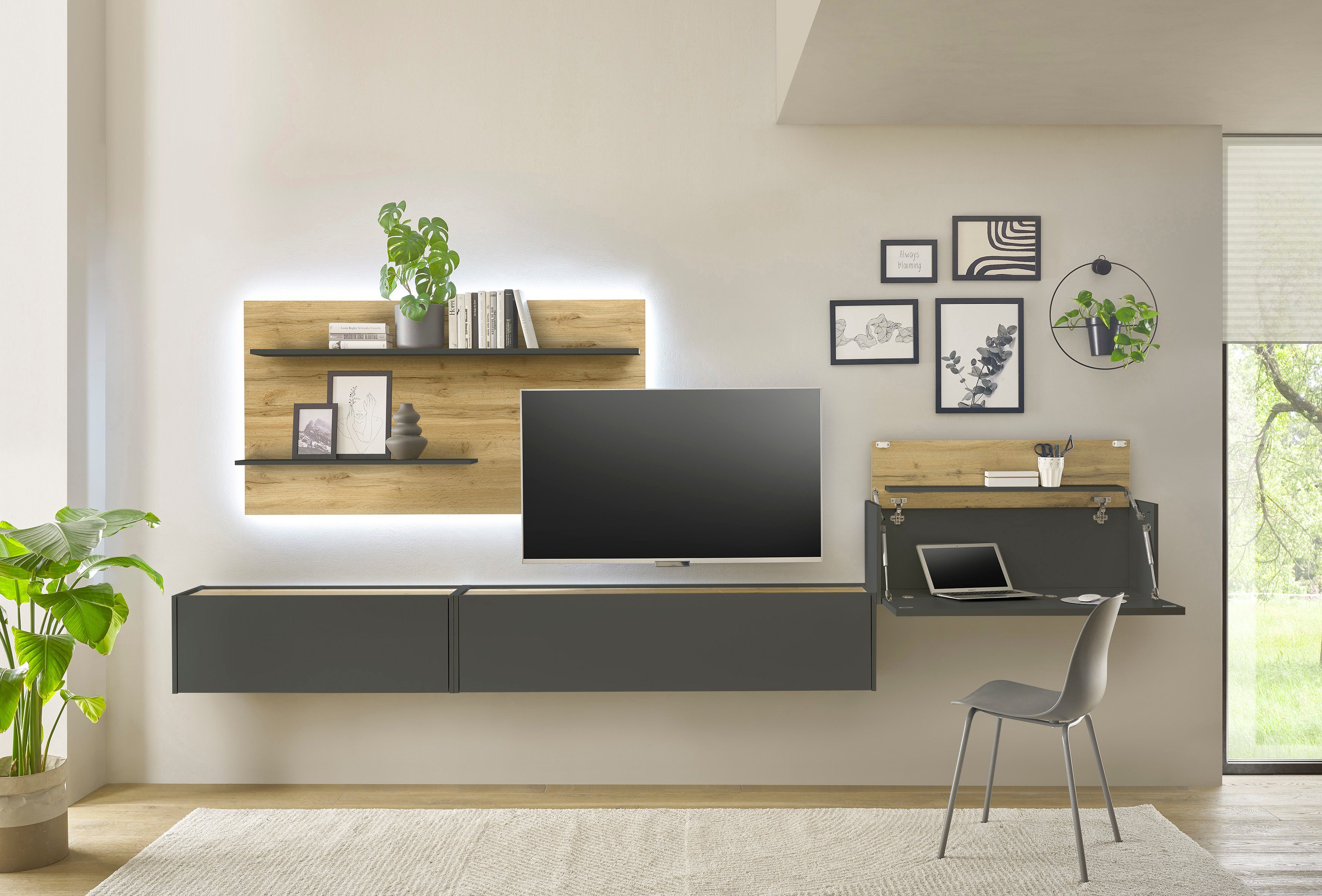 INOSIGN Set kantoormeubelen City/Giron Thuiskantoor (set, 4-delig)