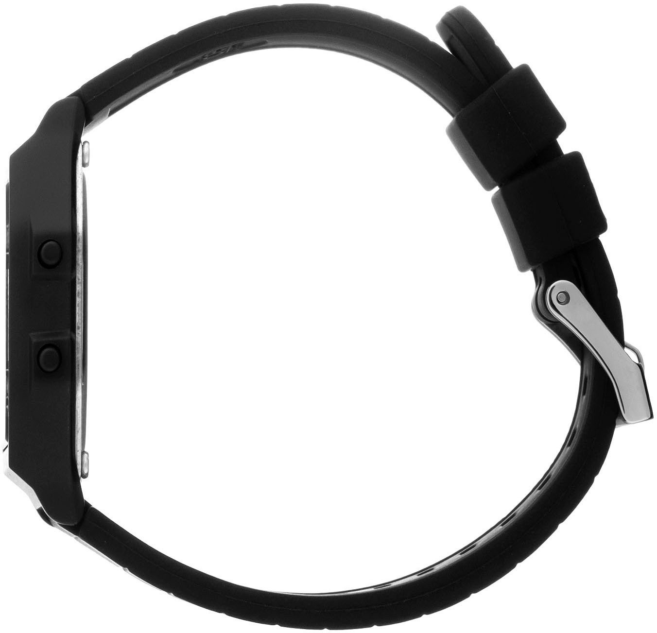ice-watch Chronograaf ICE digit retro - Clear - Small Armbandhorloge, quartz, dameshorloge, siliconen armband, datum, digitaal