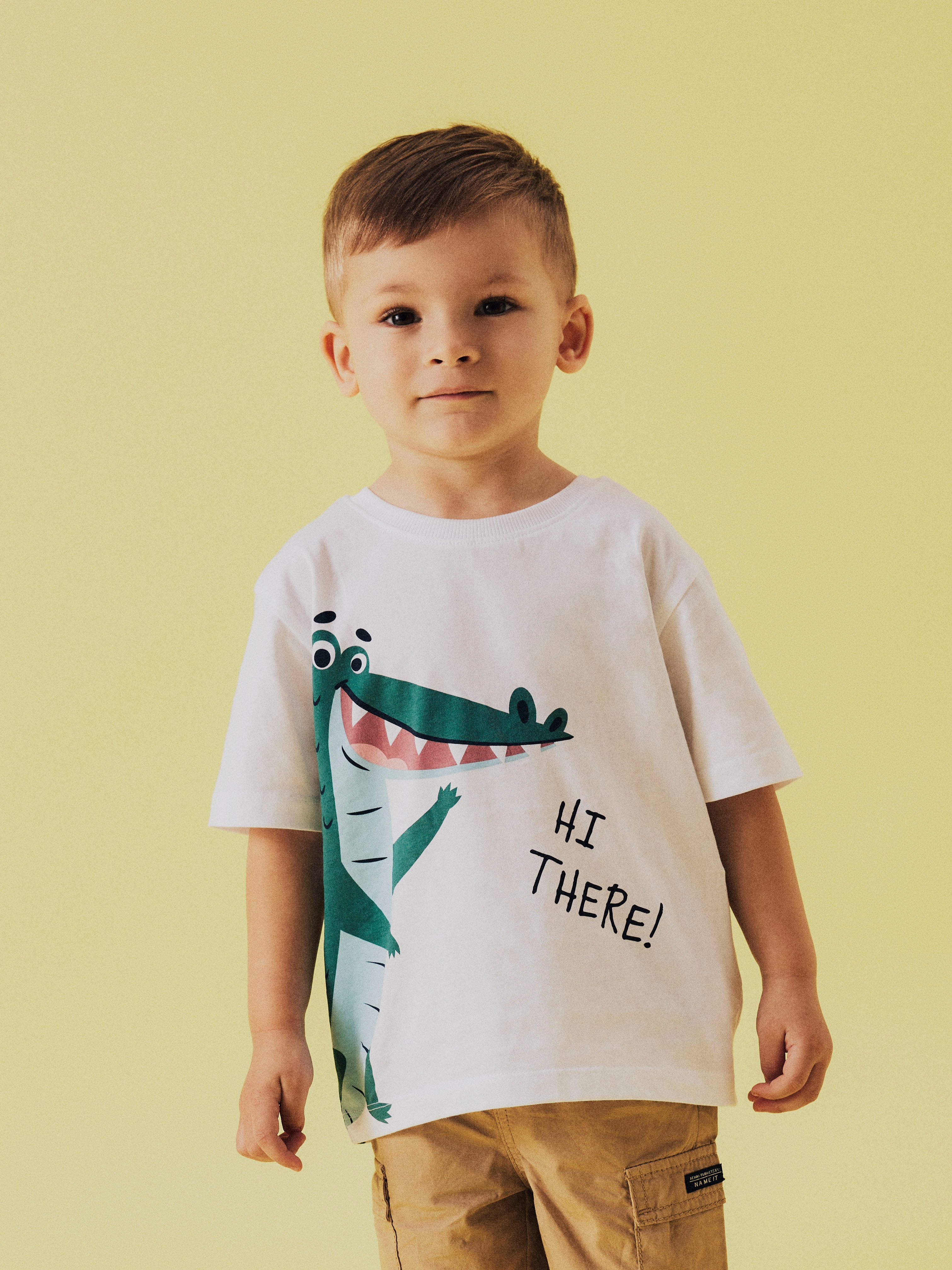Name It T-shirt NMMHELGE SS NREG TOP PB