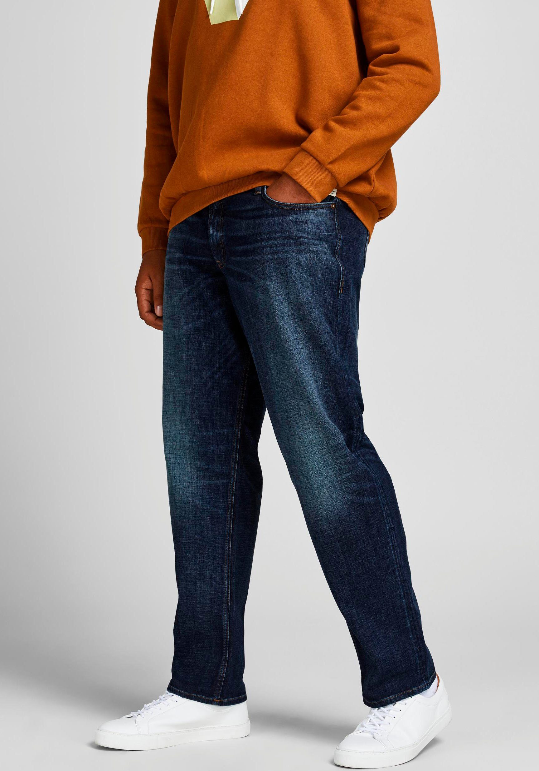 mist Kreet strip Jack & Jones Comfort fit jeans MIKE Tot wijdte 48 bestellen bij | OTTO