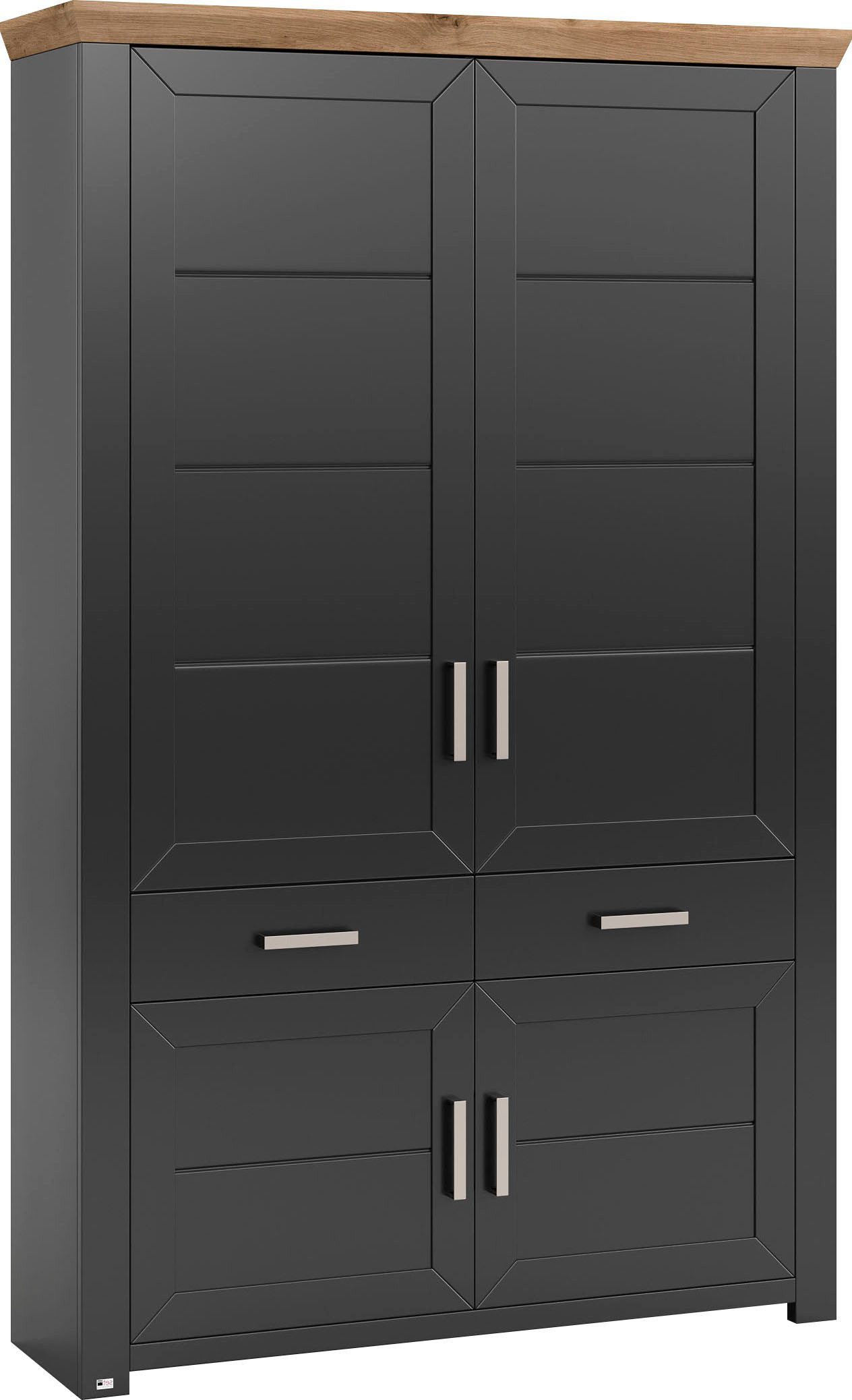 set one by Musterring Kastelement York met veel opbergruimte, verkrijgbaar in 3 kleuren, breedte 129 cm