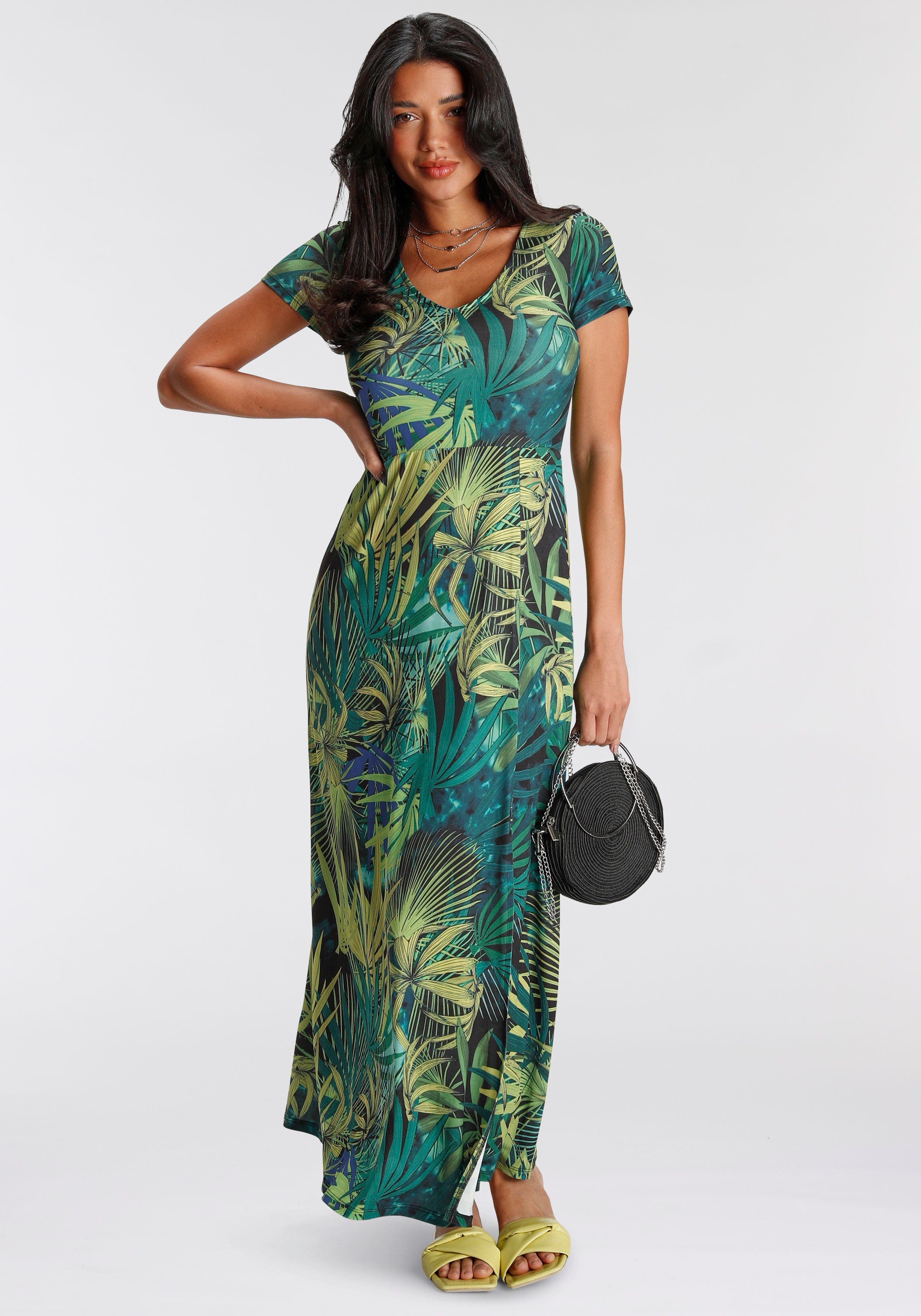 Melrose Maxi-jurk met splitje nu online kopen |