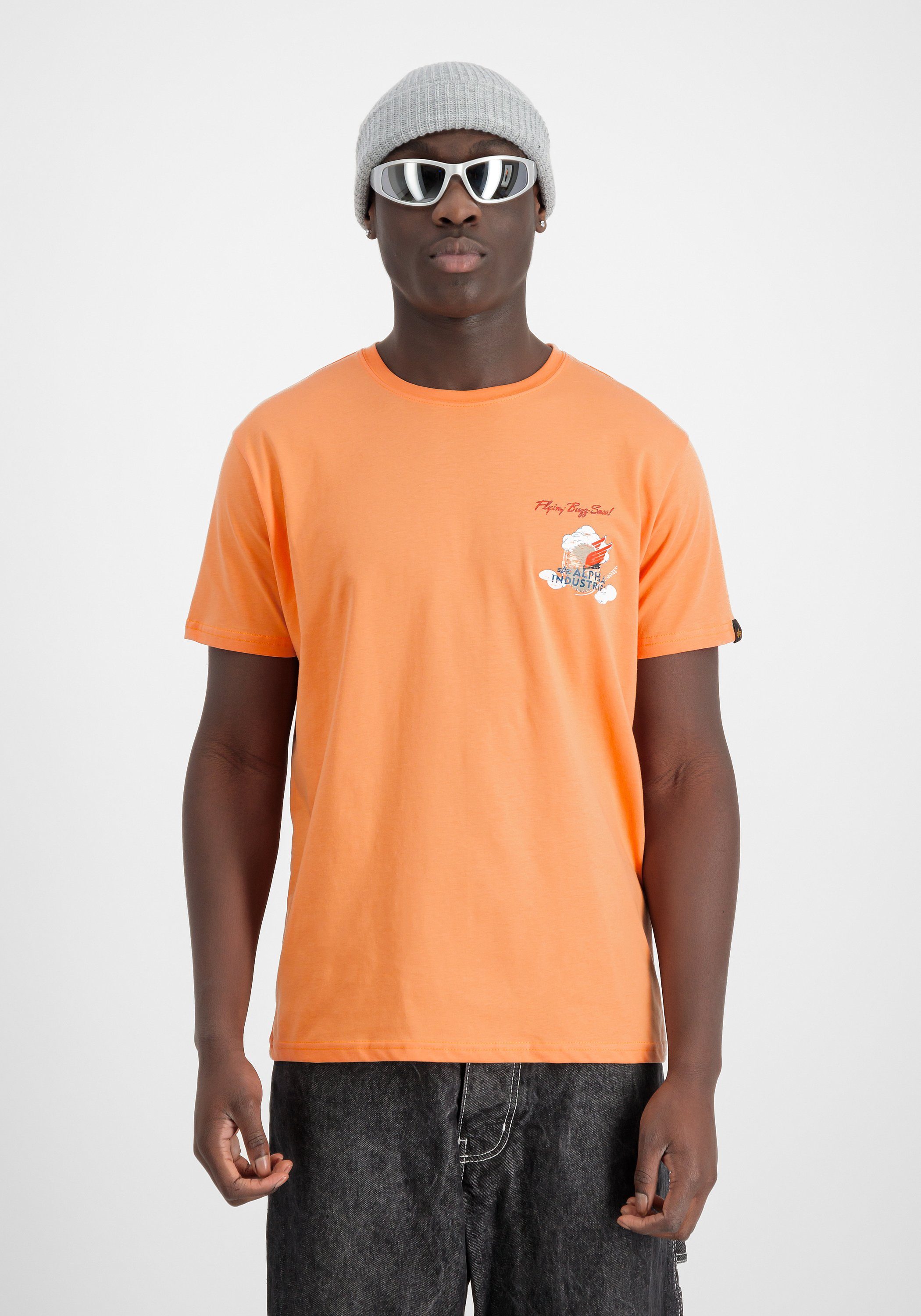 Alpha Industries T-shirt Alpha Industries Men - T-Shirts Flying Buzz Small Logo T