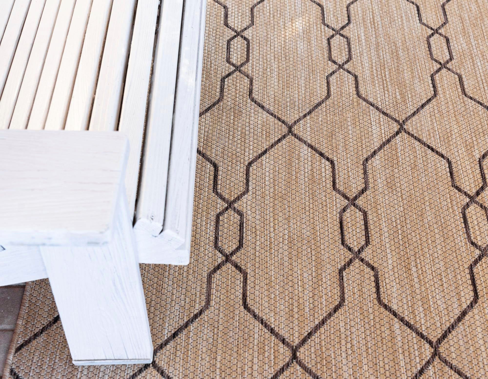 Myflair Möbel & Accessoires Vloerkleed Buiten kruisen voorraadopruiming Platweefsel, geschikt voor binnen en buiten
