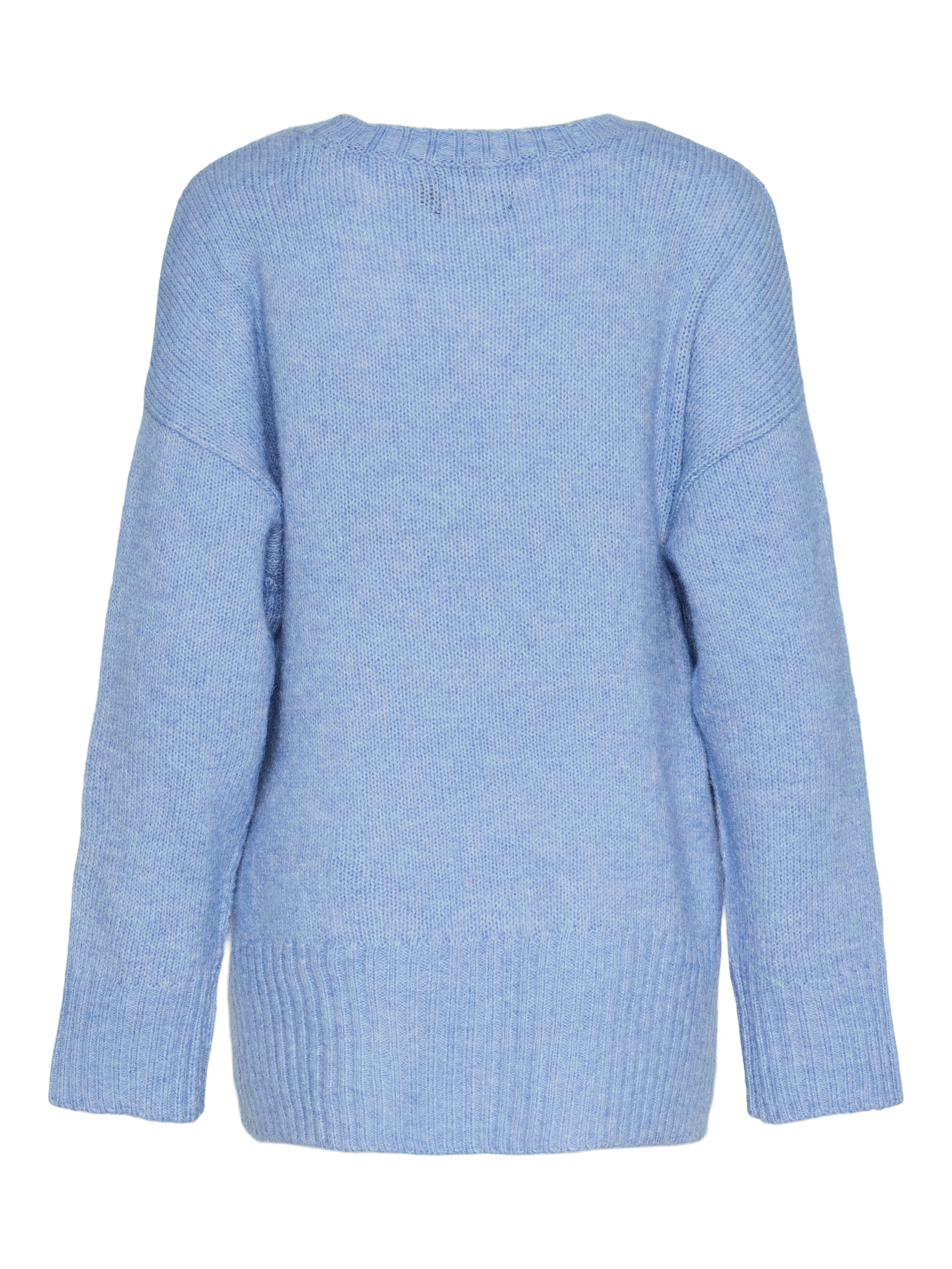pieces Trui met ronde hals PCNANCY LS LOOSE O-NECK KNIT NOOS BC