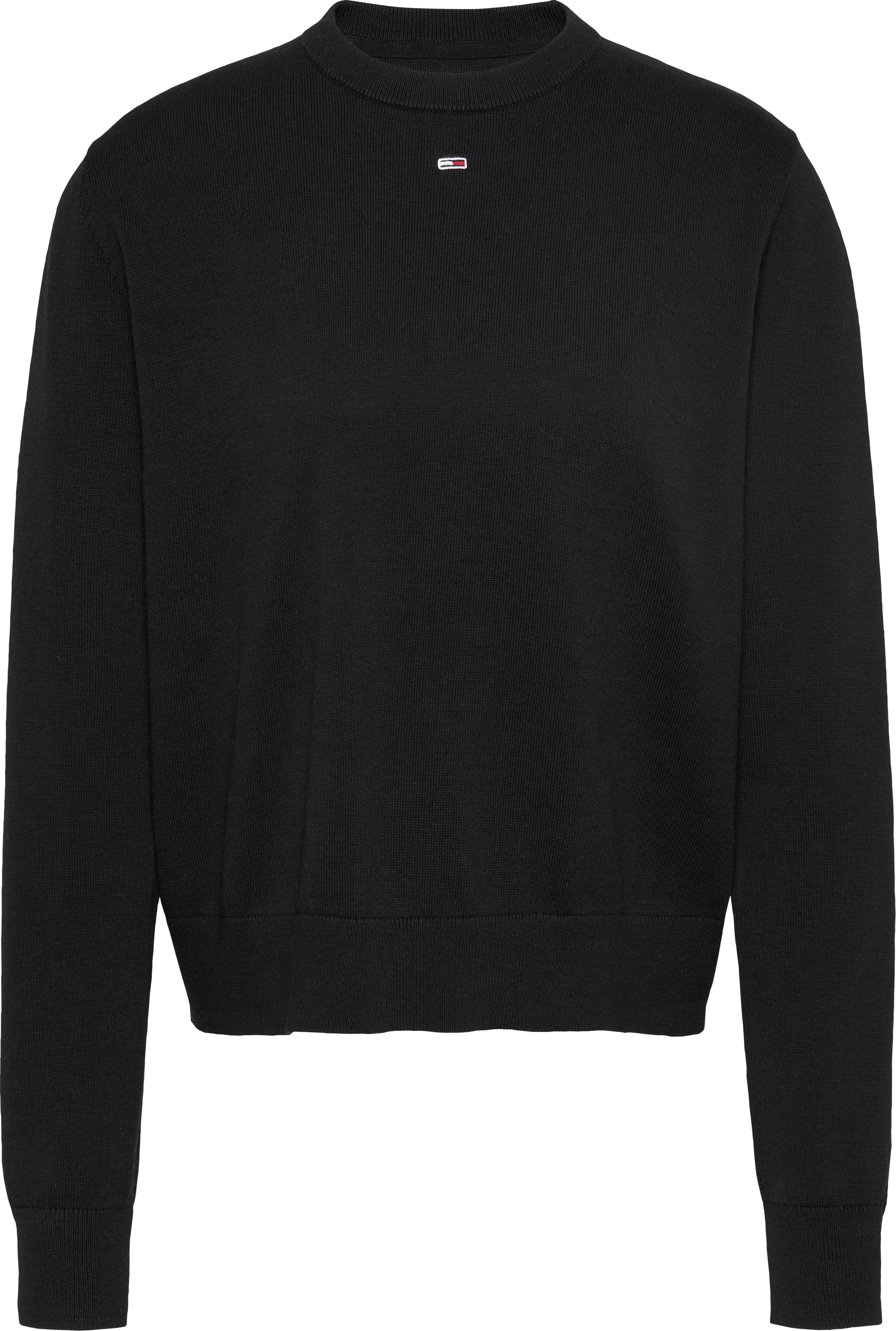 Tommy Jeans Curve Trui met ronde hals TJW ESSENTIAL CREW SWEATER EXT