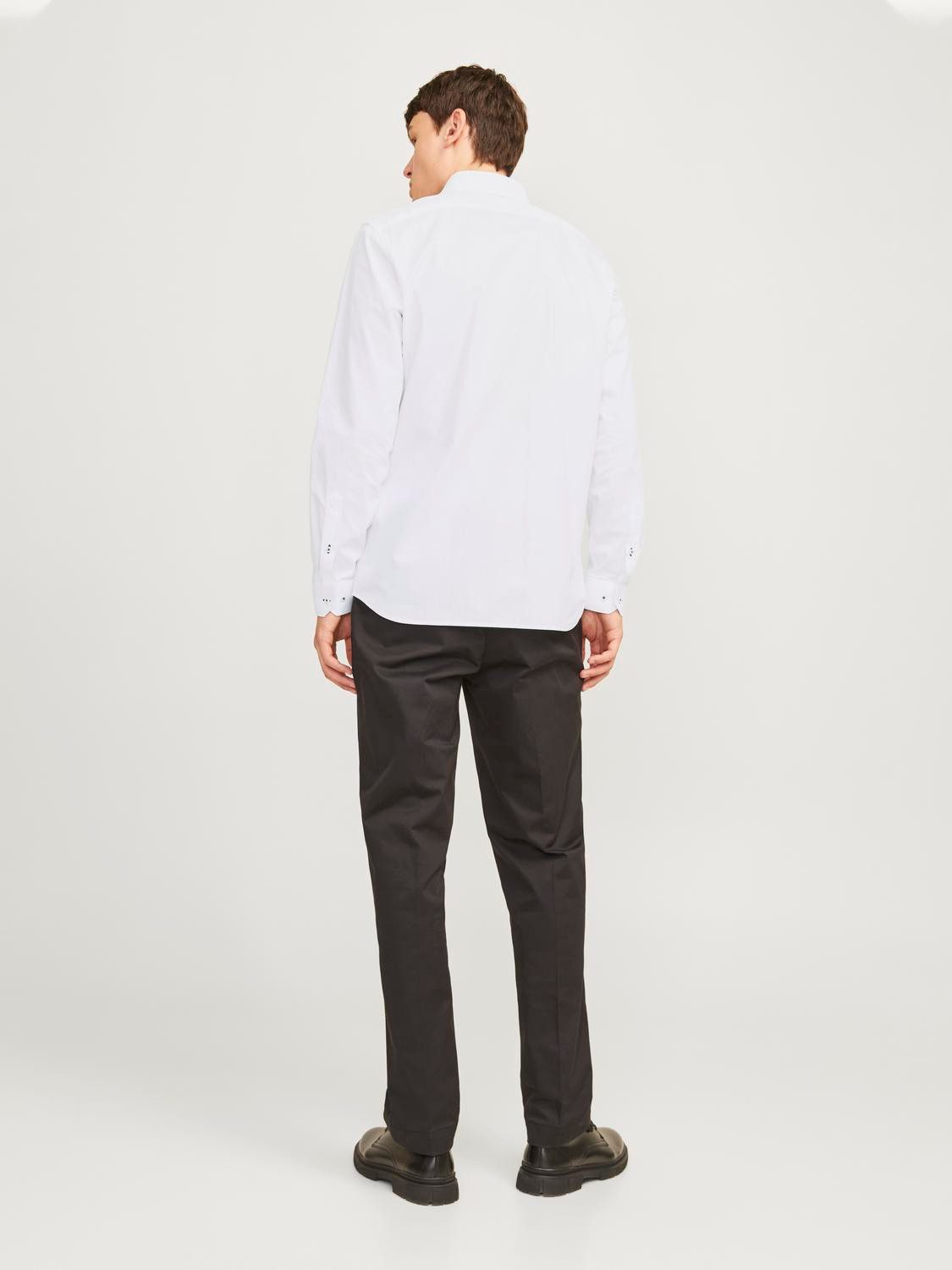 Jack & Jones Overhemd met lange mouwen JPRBLAPARKER DETAIL L S SHIRT NOOS