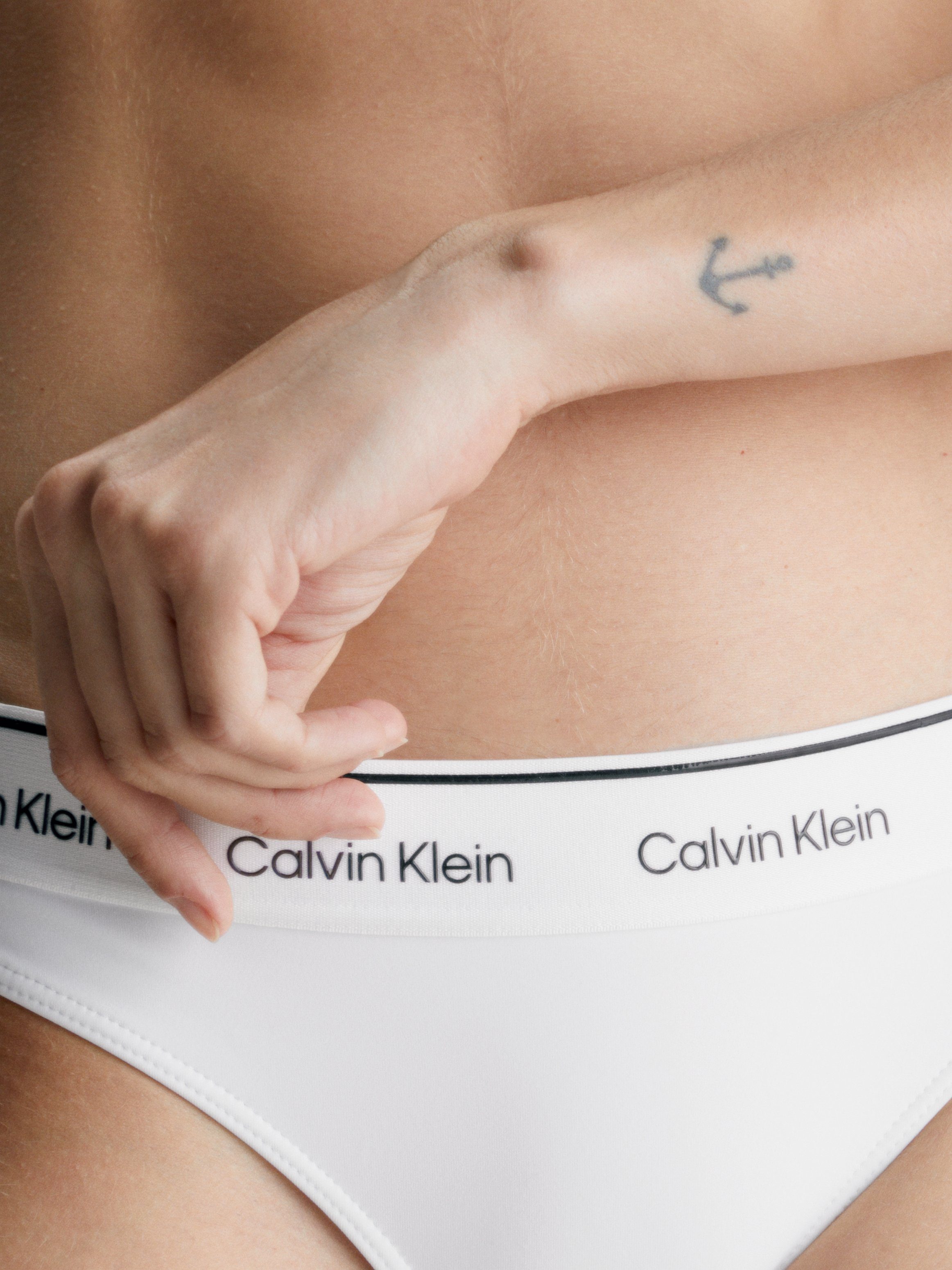 Calvin Klein Swimwear Bikinibroekje Bikini met logoband