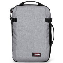 eastpak laptoprugzak morepack, sunday grey bevat gerecycled materiaal (global recycled standard) grijs
