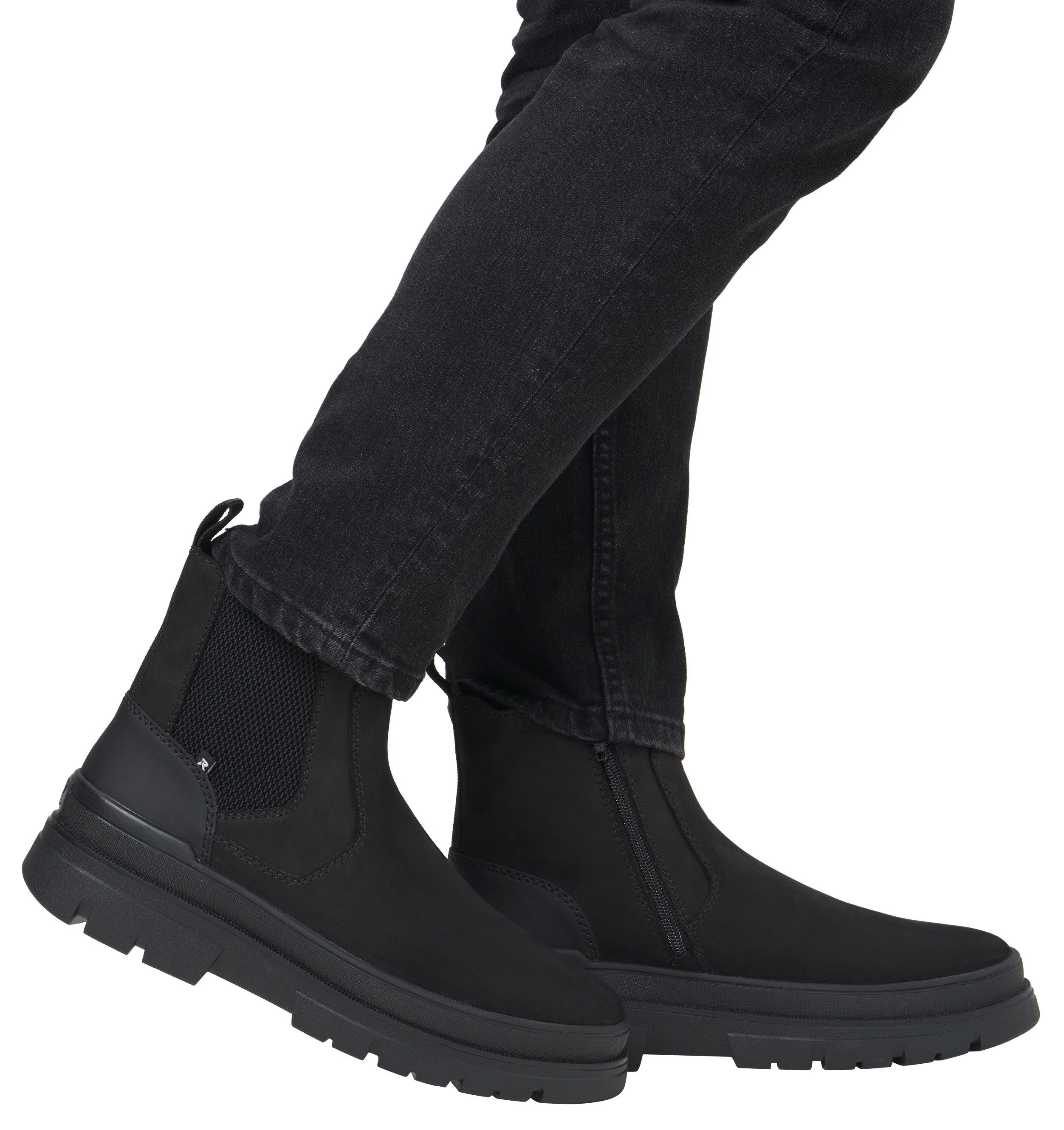 Rieker EVOLUTION Chelsea-boots instaplaarzen, enkellaarsjes met praktische binnenrits