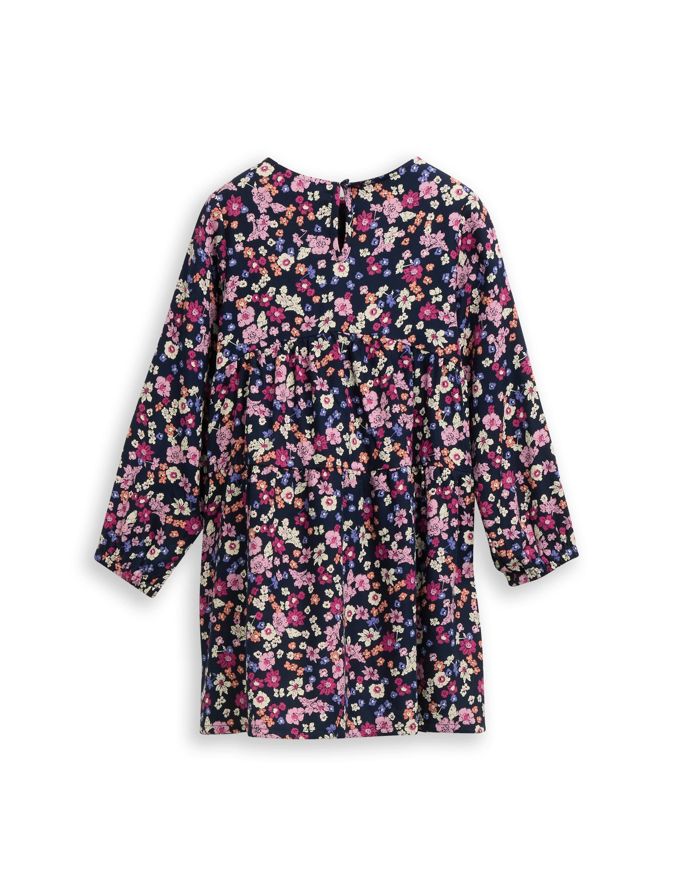 Tom Tailor Midi-jurk met bloemen all-over patroon