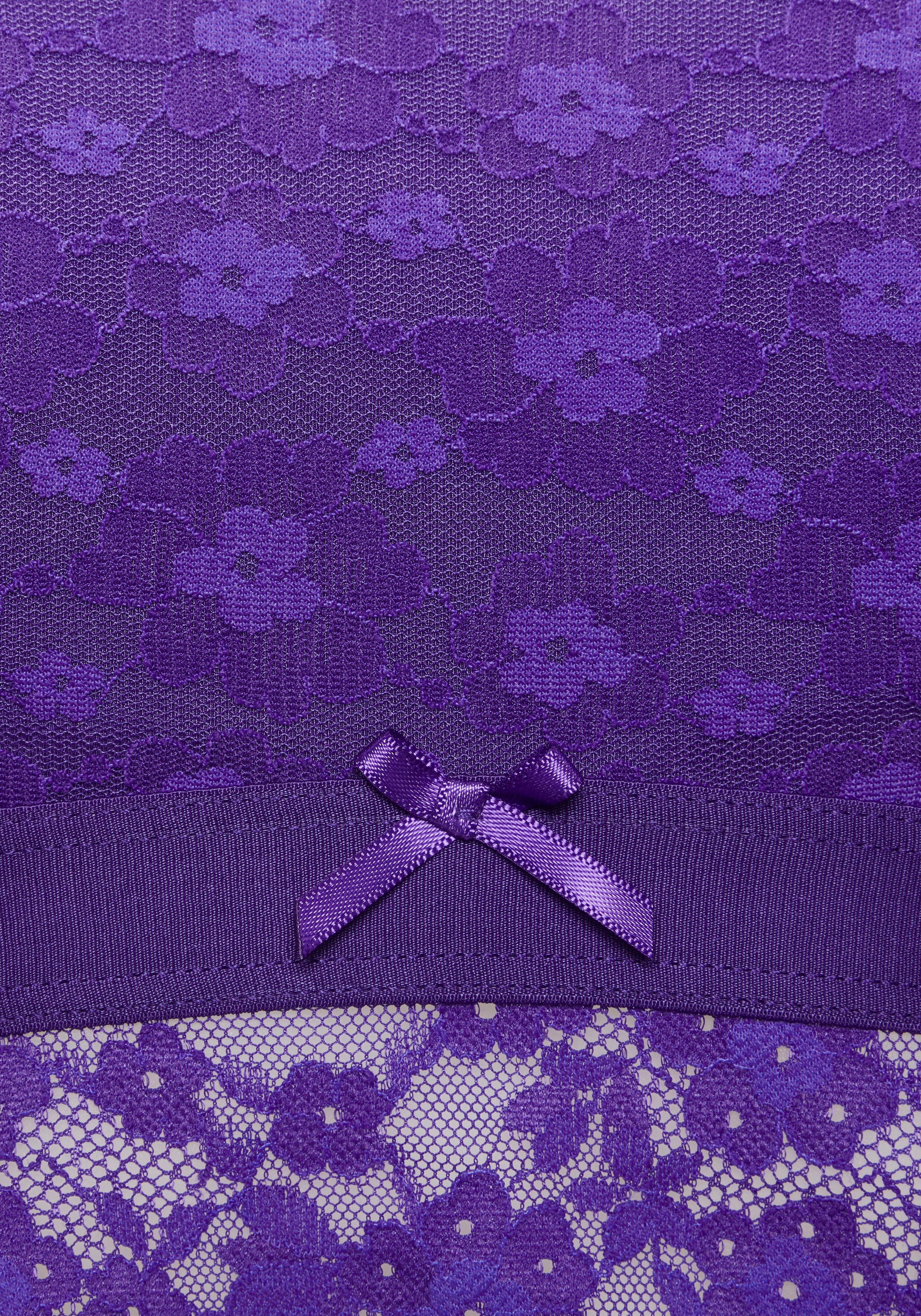 Vivance Bralette-bh van bloemige kant in lichte lange vorm, sexy lingerie