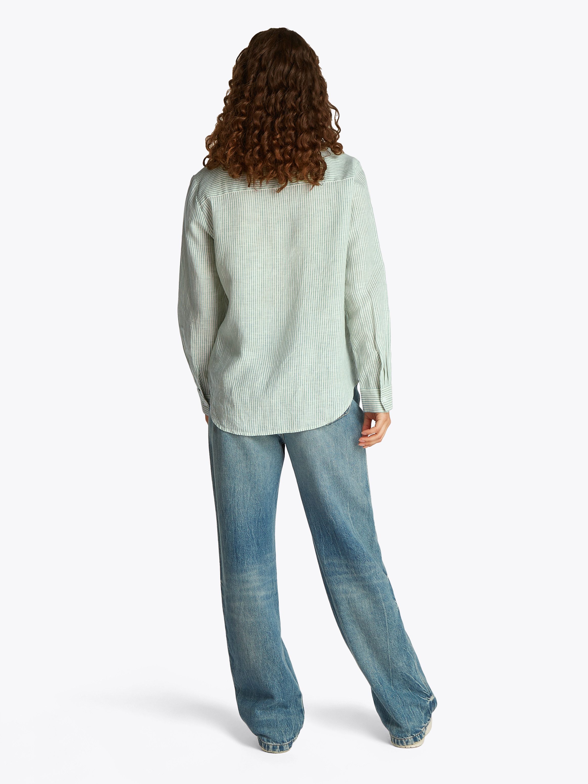 Tommy Hilfiger Overhemdblouse ESS LINEN RELAXED SHIRT