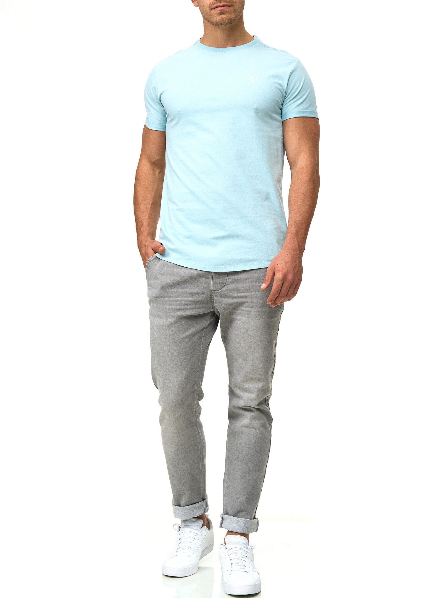 Indicode Shirt met ronde hals INKloge