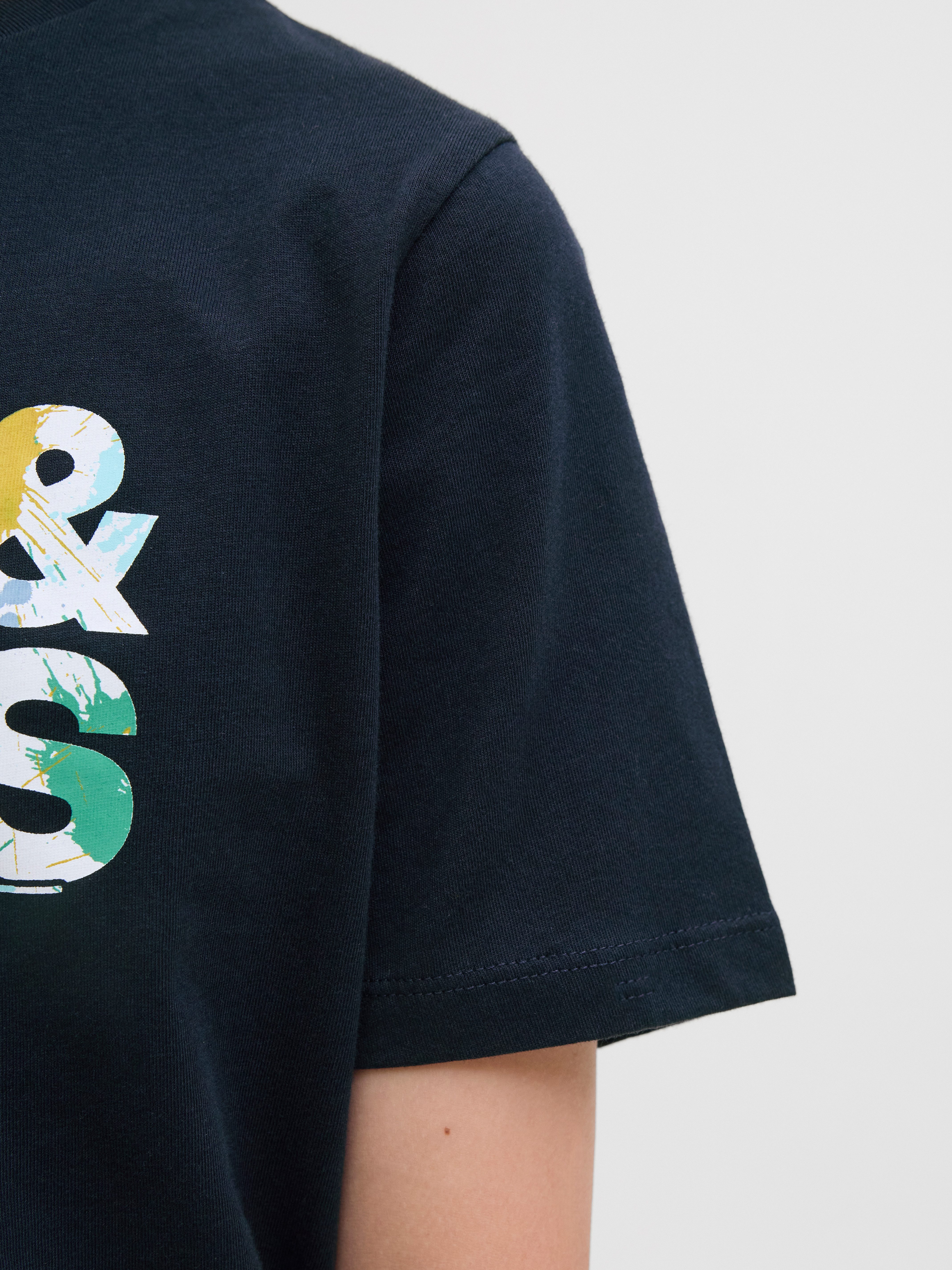 Jack & Jones Junior T-shirt JJGEPLAS TEE SS CREW NECK JNR