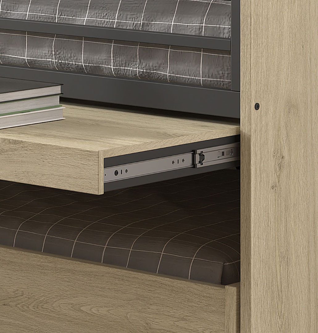 Home affaire Stapelbed Praktisch stapelbed met veel functionaliteit, 2 decors om uit te kiezen
