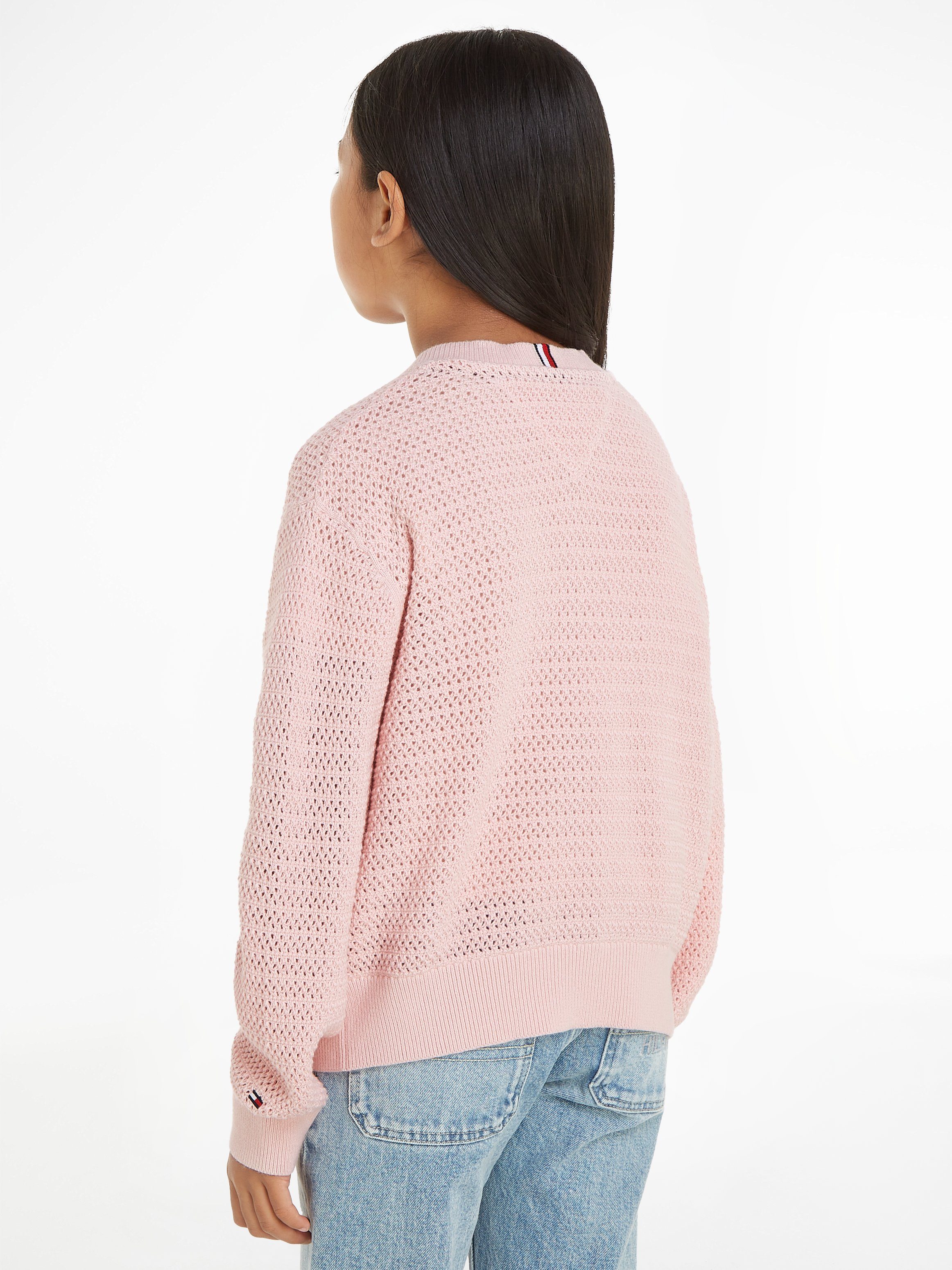 Tommy Hilfiger Vest CROCHET CARDIGAN