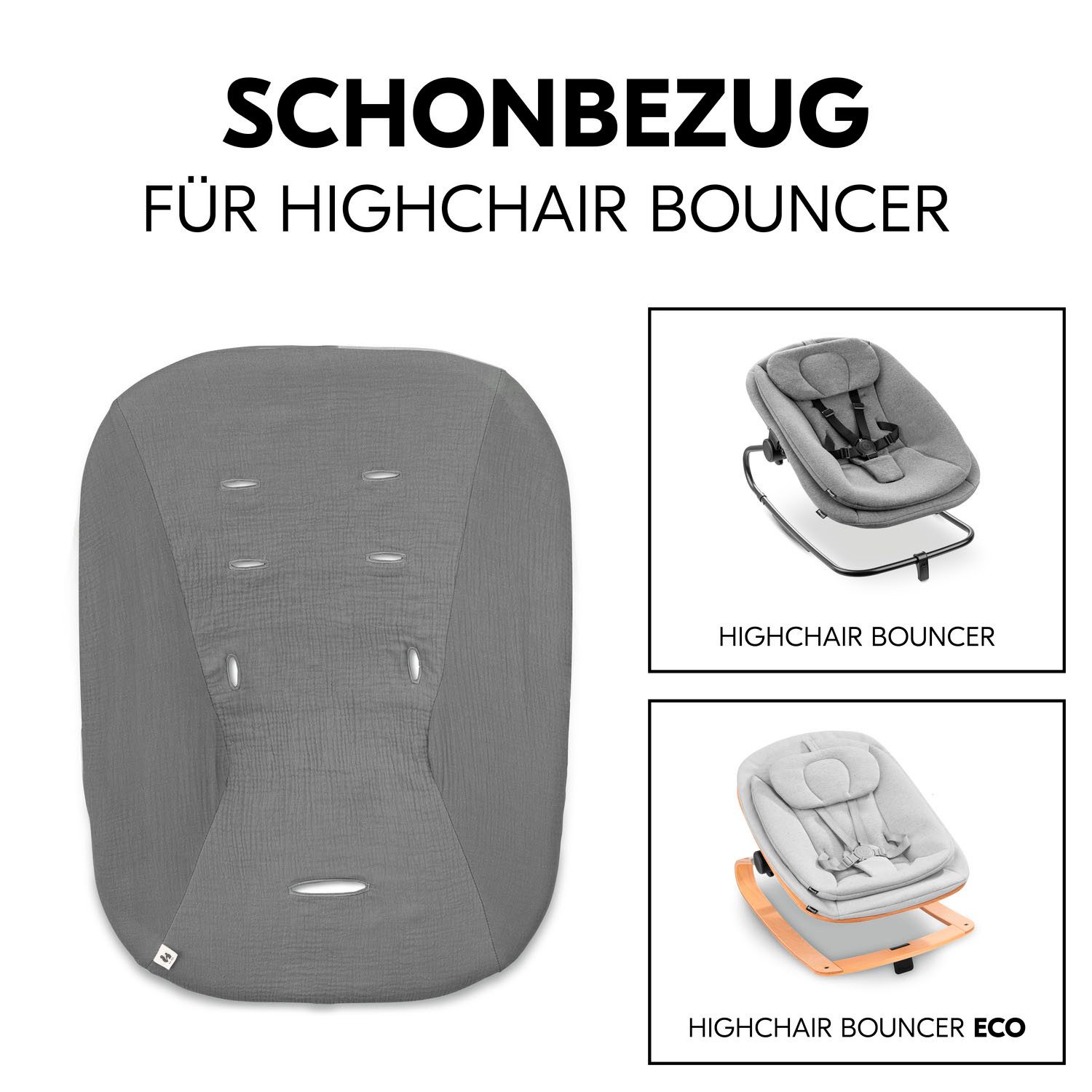 Hauck Wipstoel Highchair Bouncer Cover Beschermhoes voor babywip