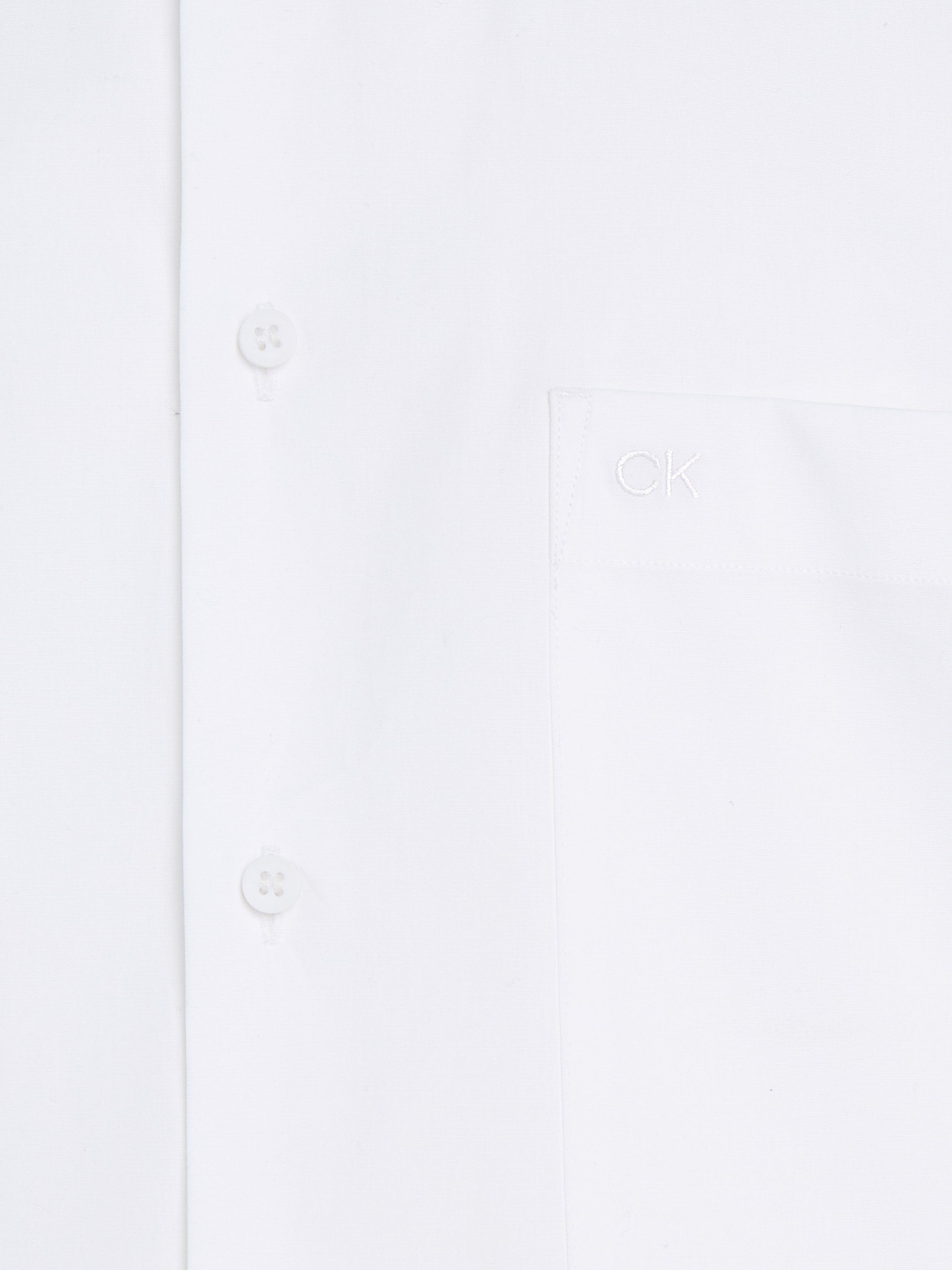 Calvin Klein Overhemd met korte mouwen POPLIN MODERN S S POCKETS SHIRT