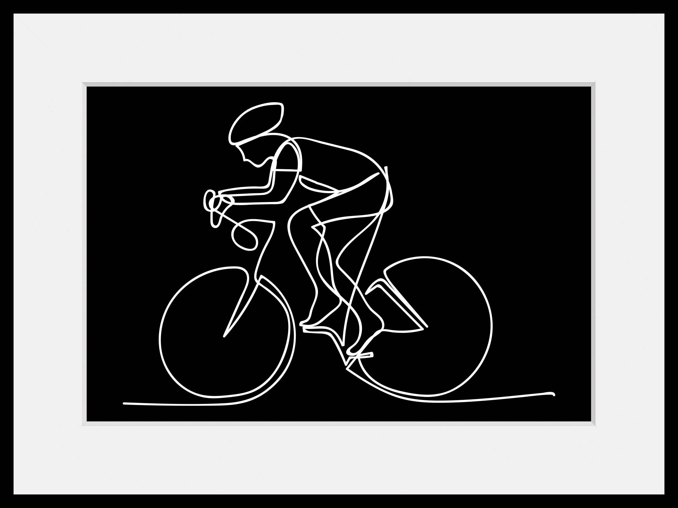 queence Wanddecoratie Armstrong HD premium posterdruk incl. houten lijst (1 stuk)
