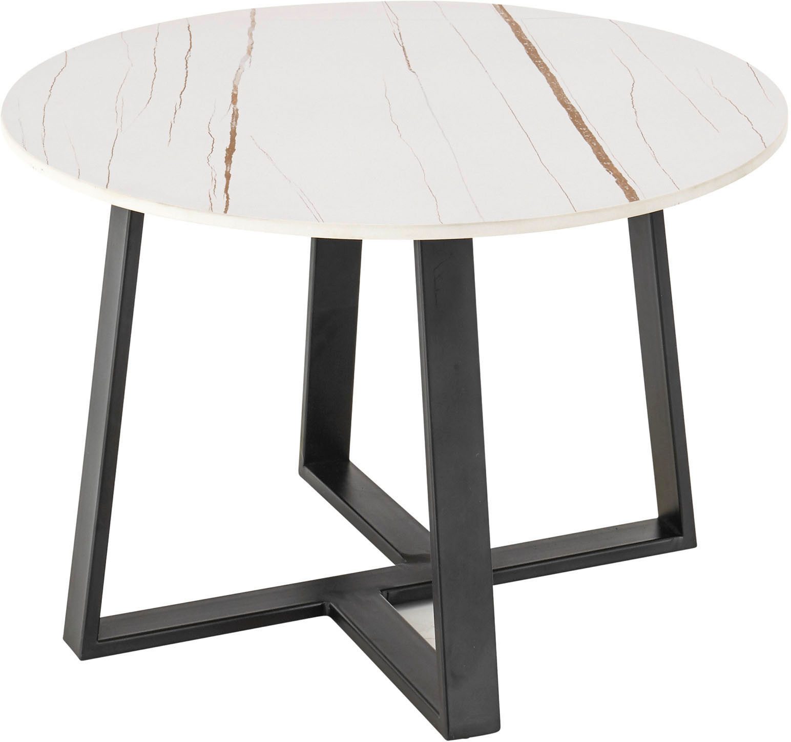 Stolkom Salontafel JASON 1 rond keramiek gemarmerd
