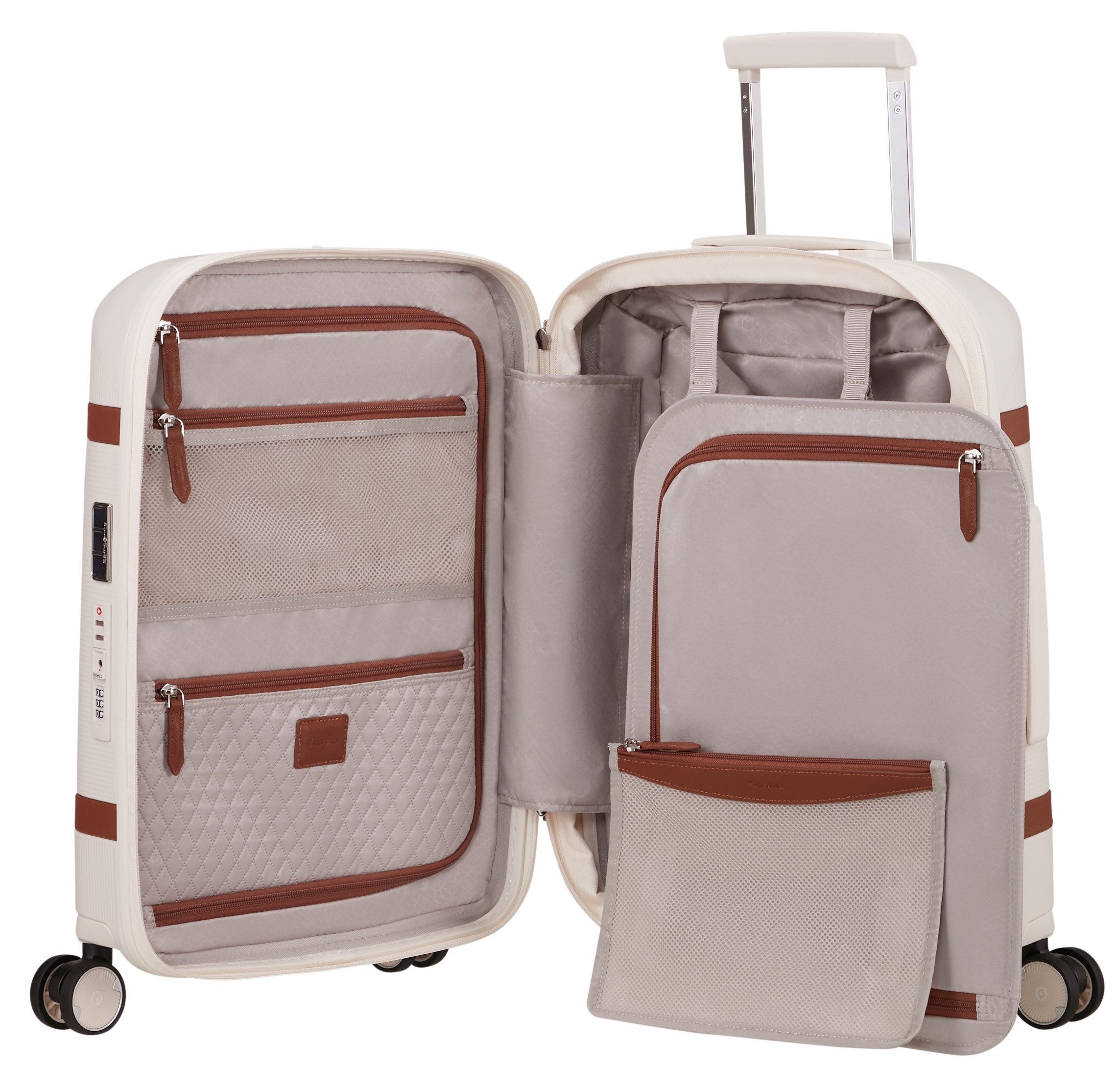 Samsonite Hardshell-trolley IMAGE, verschillende maten en kleuren Hardcase koffer nat vak wasbare voering volume uitbreiding