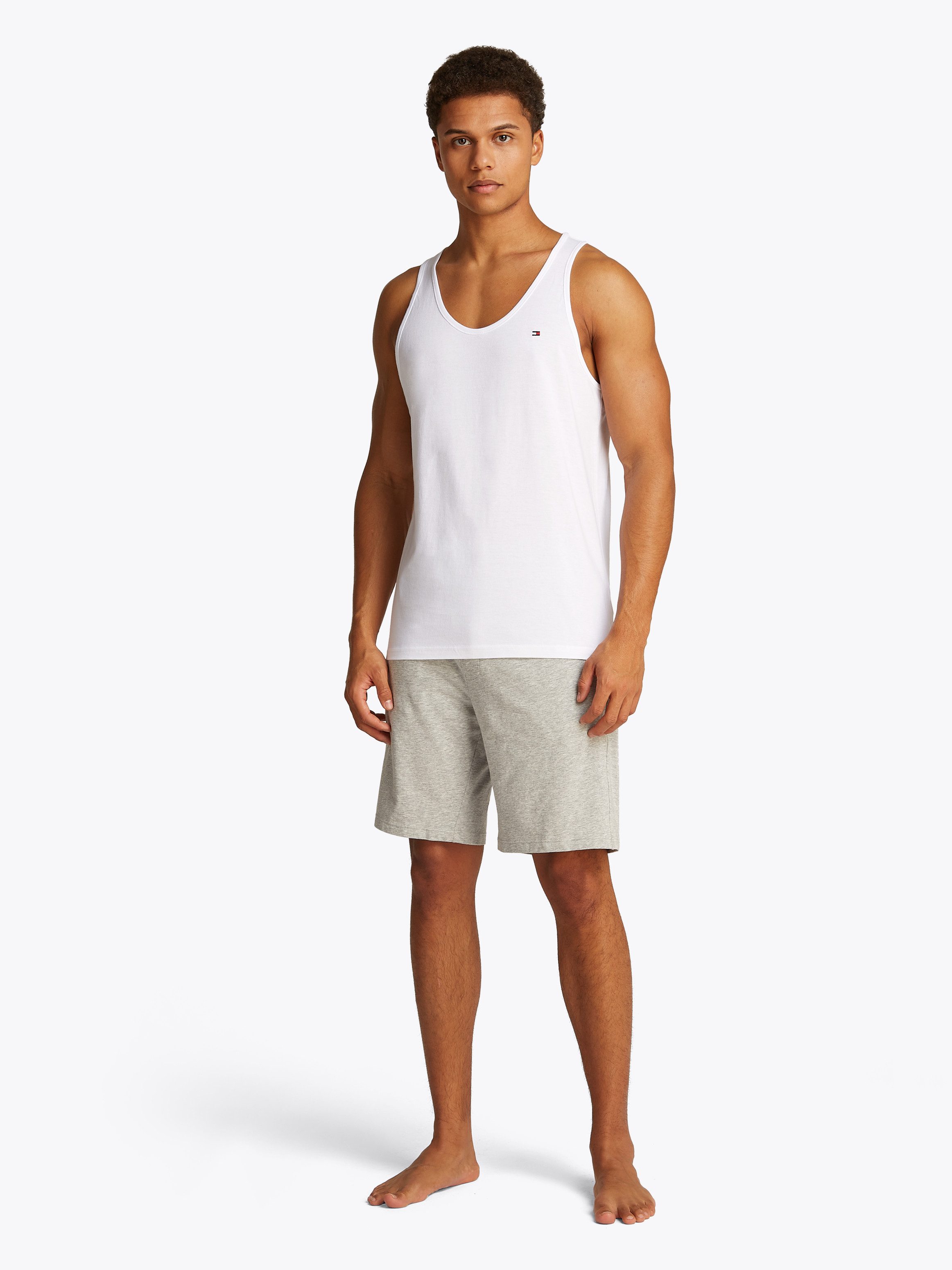 Tommy Hilfiger Underwear Tanktop 3P TANK TOP met logoborduursel (3-delig, Set van 3)
