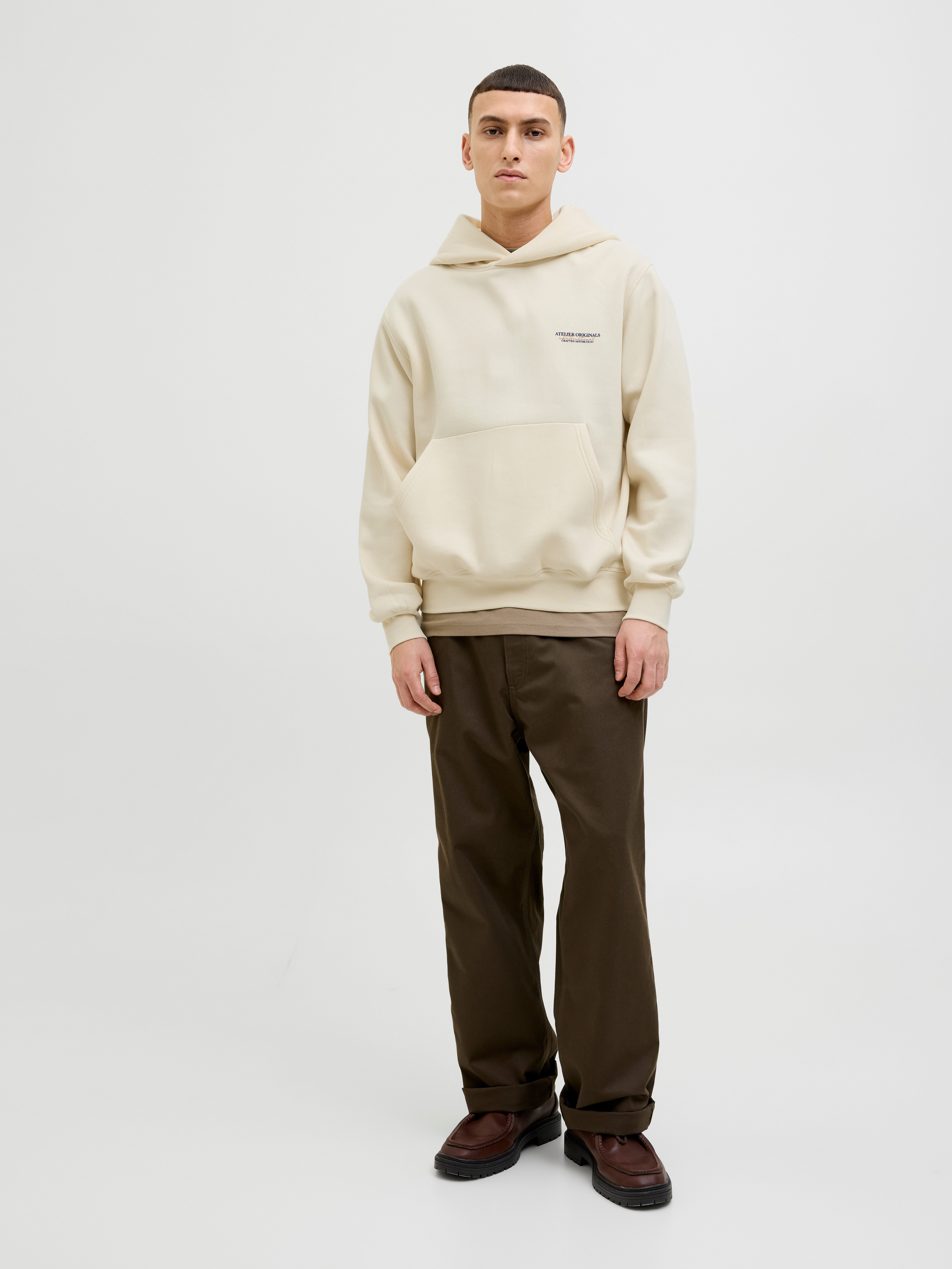 Jack & Jones Hoodie JORISLINGTON BACK SWEAT HOOD SN