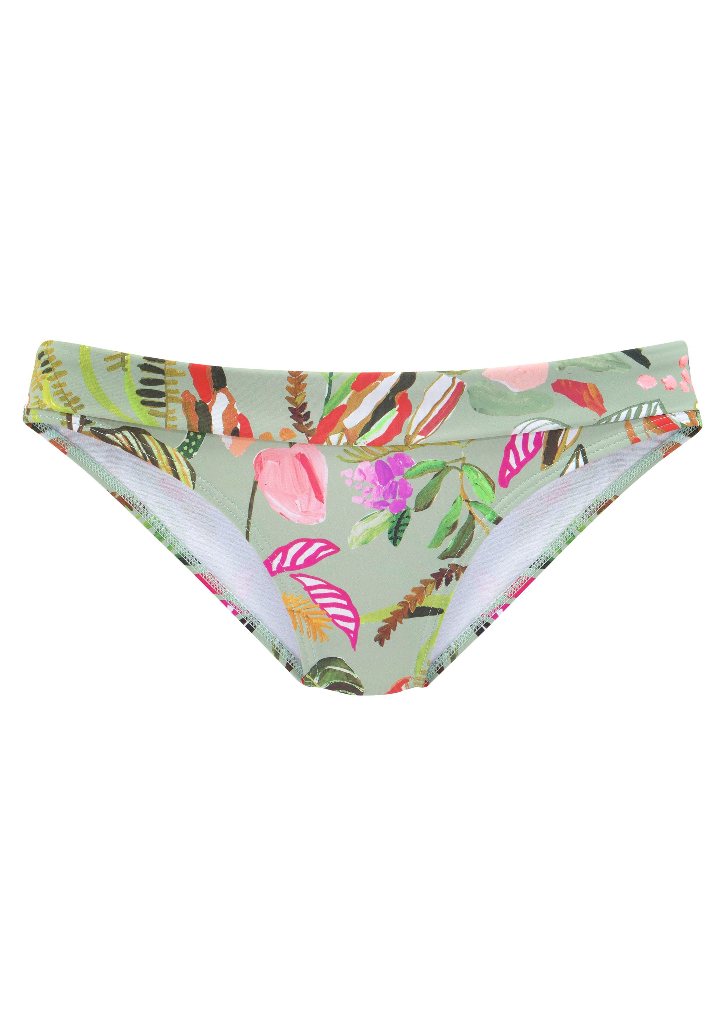 s.Oliver RED LABEL Beachwear Bikinibroekje Herfst met omslagband